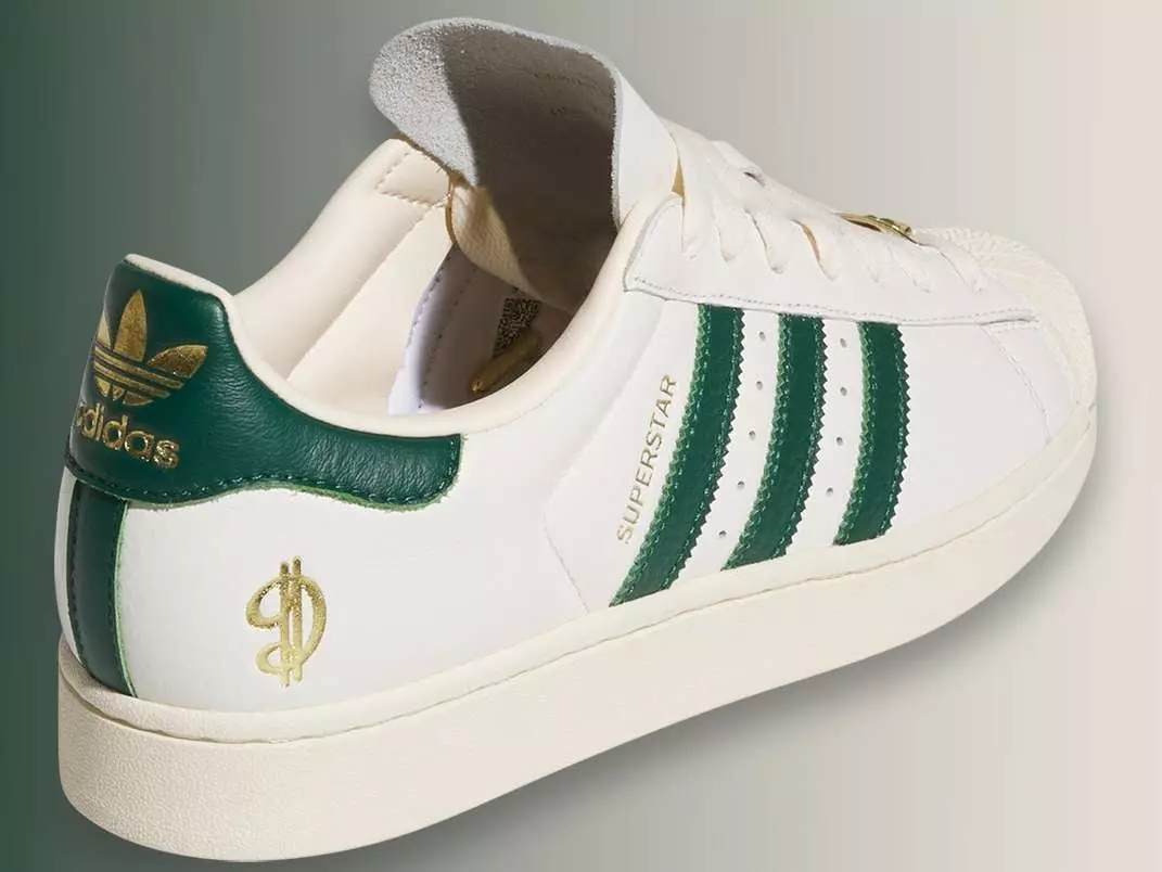 Damian Lillard x adidas Originals Superstar 聯名鞋款「發售資訊」公開，鐘錶圖案設計細節滿分！