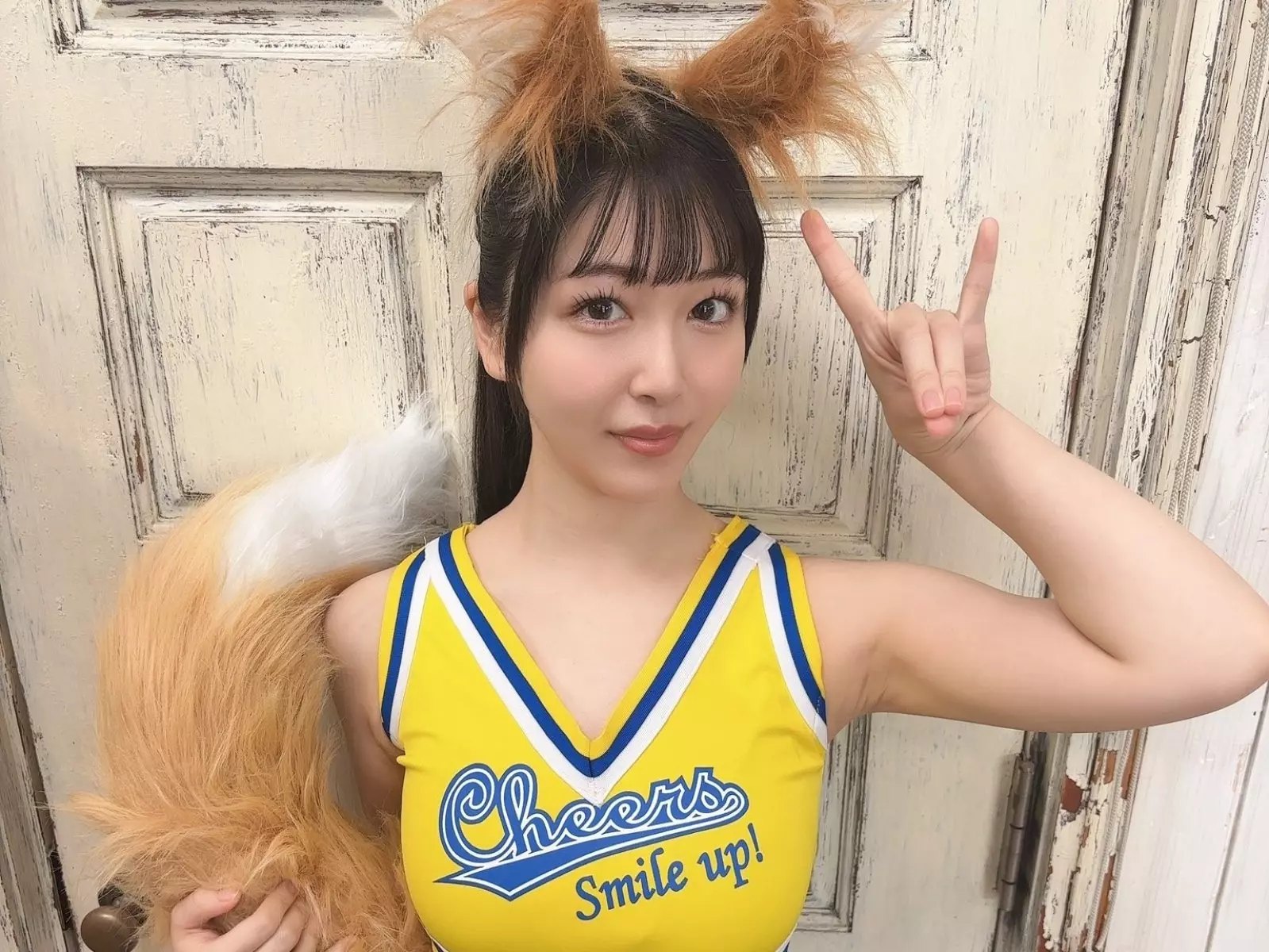 真白風羽里（真白ふわり）甲子園啦啦隊下海！日網：神似偶像田中美久！【老司J開車】