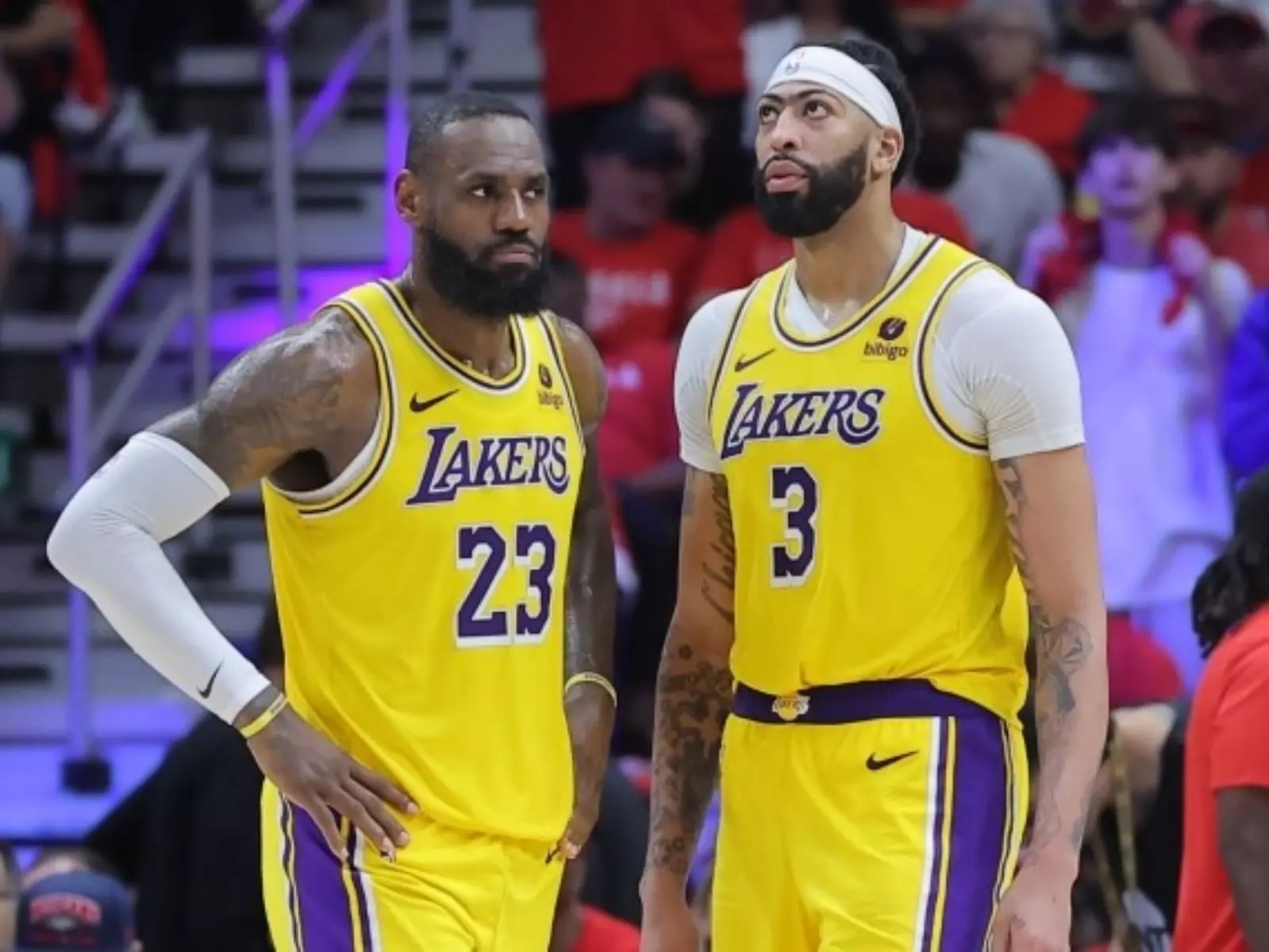 NBA／詹皇、AD 喊話「希望湖人再補強陣容」，交易截止大限將至雙星感到緊張！