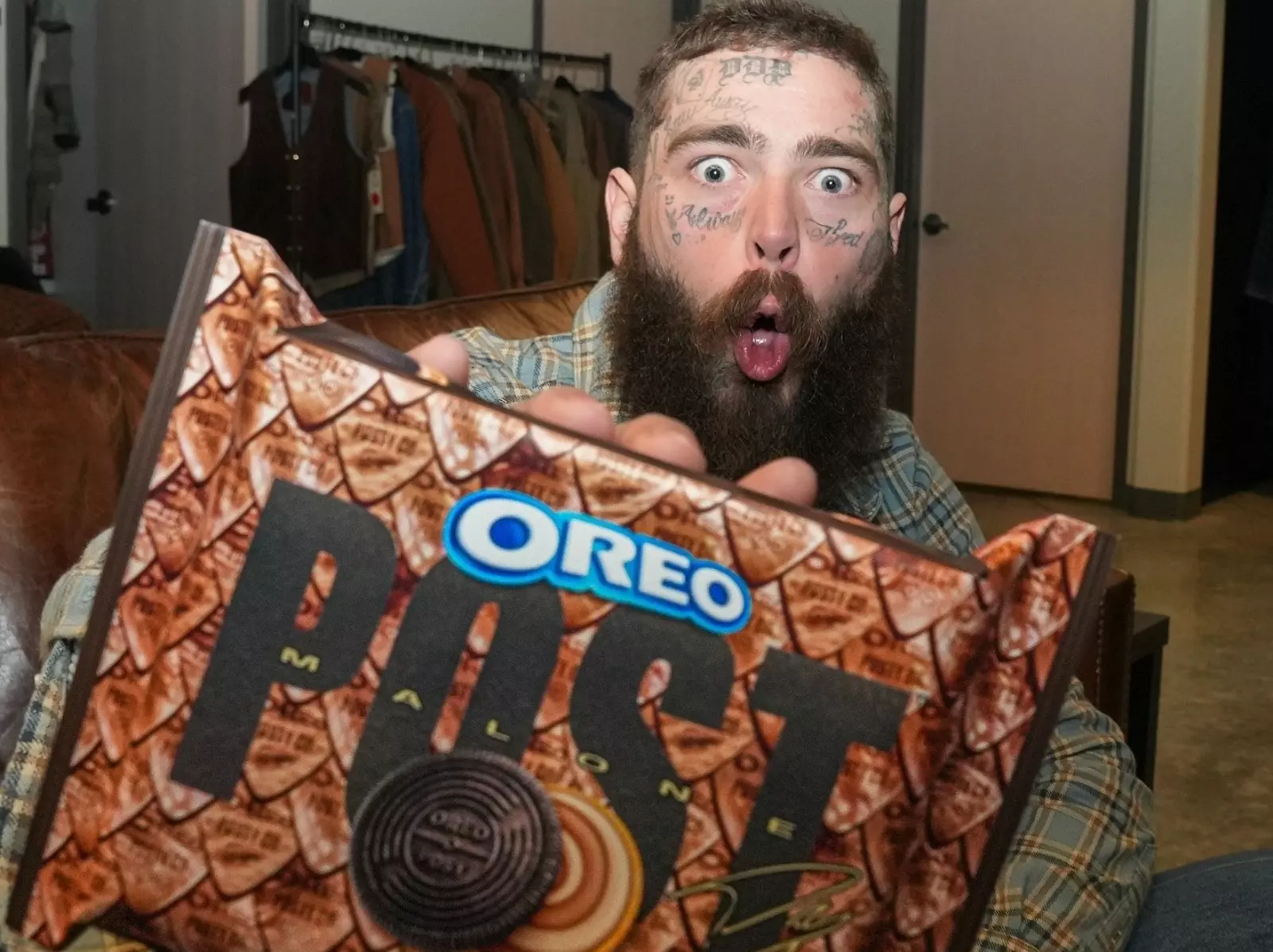 巨星馬龍 Post Malone 與 Oreo 推出「限量聯名」餅乾！發售日期、購買平台⋯一次看！