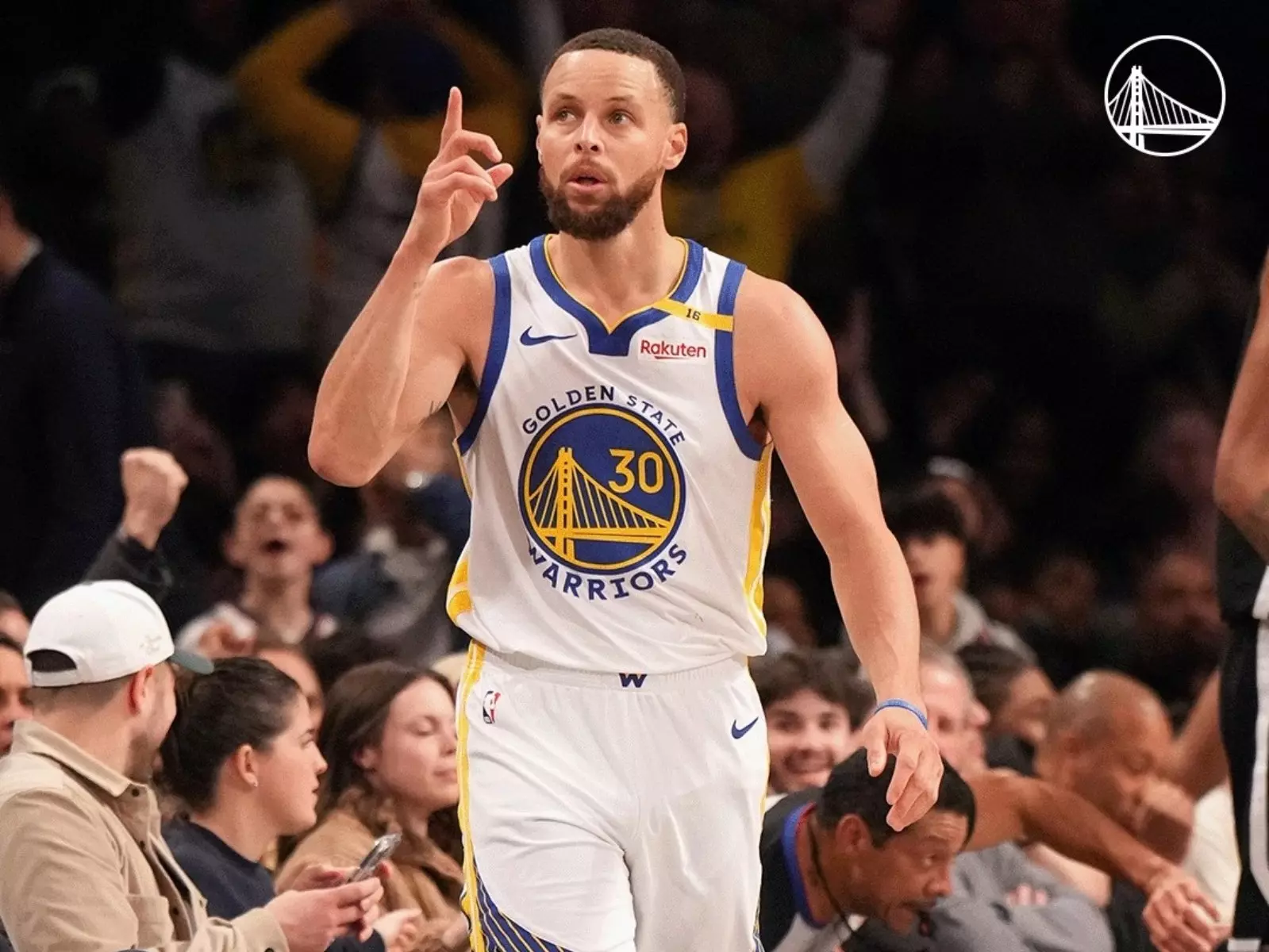 NBA／Curry 狂轟 40 分率勇士完成 22 分大逆轉擊敗籃網，被包夾照樣投進 Logo Shot！
