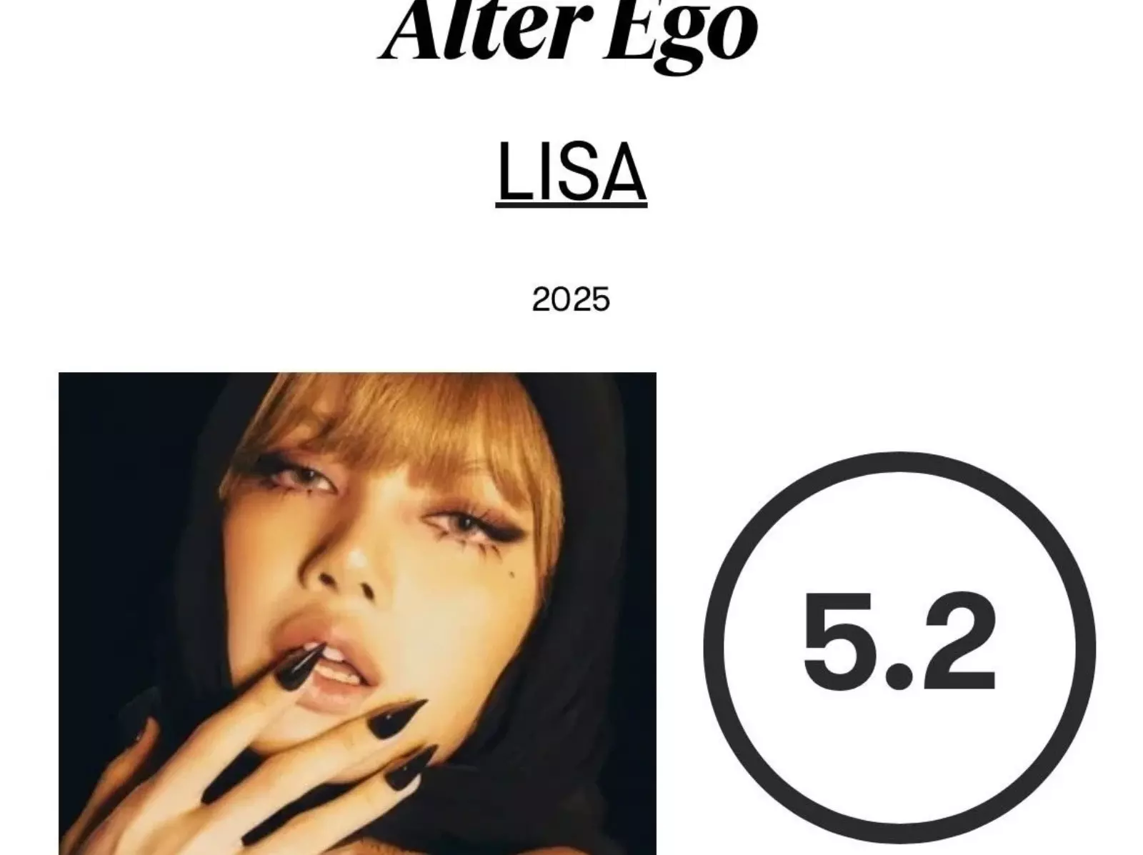 BLACKPINK Lisa 新專輯《Alter Ego》被 Pitchfork 評 5.2 低分！遭指：「歌曲乏味無趣」