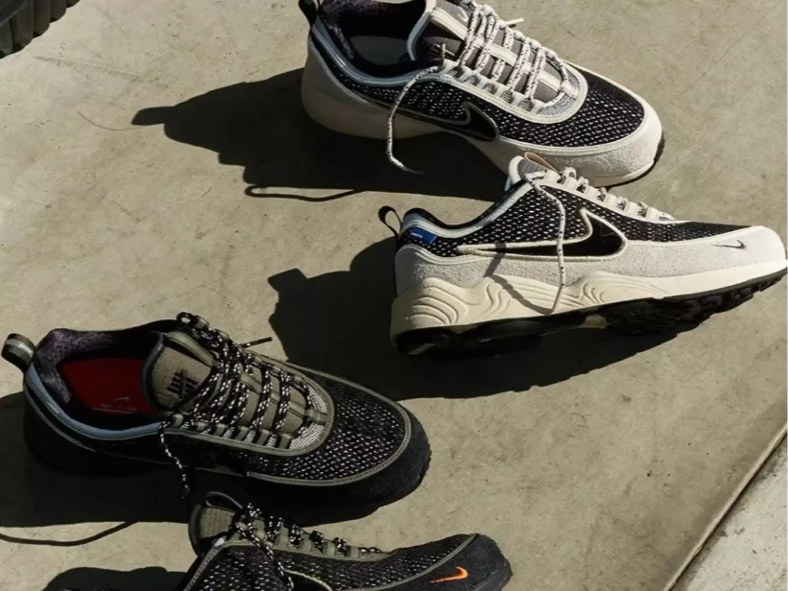 UNDEFEATED x Nike Air Zoom Spiridon 新色發售情報一覽，反光細節實屬帥炸！