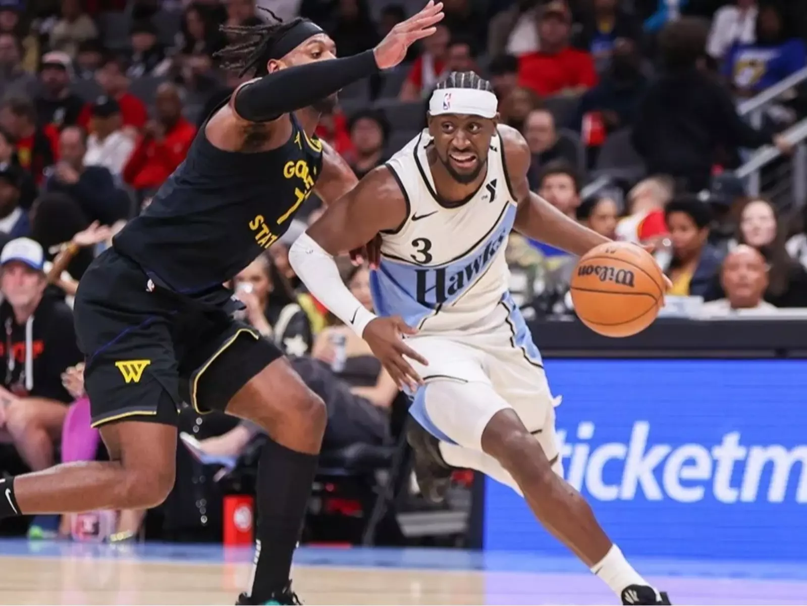 NBA／LeVert、Kuminga 互飆垃圾話，追夢綠見狀替小老弟出氣「你已經被交易 7 次了！」