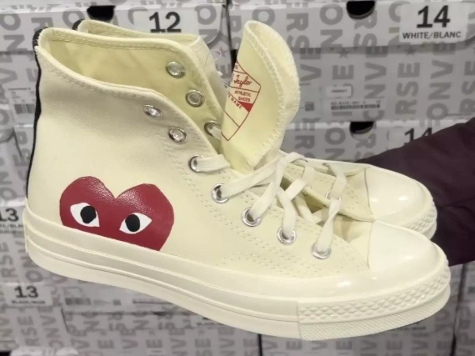 COMME des GARÇONS x Converse 愛心鞋 Costco 好市多上架！親民價格曝光！