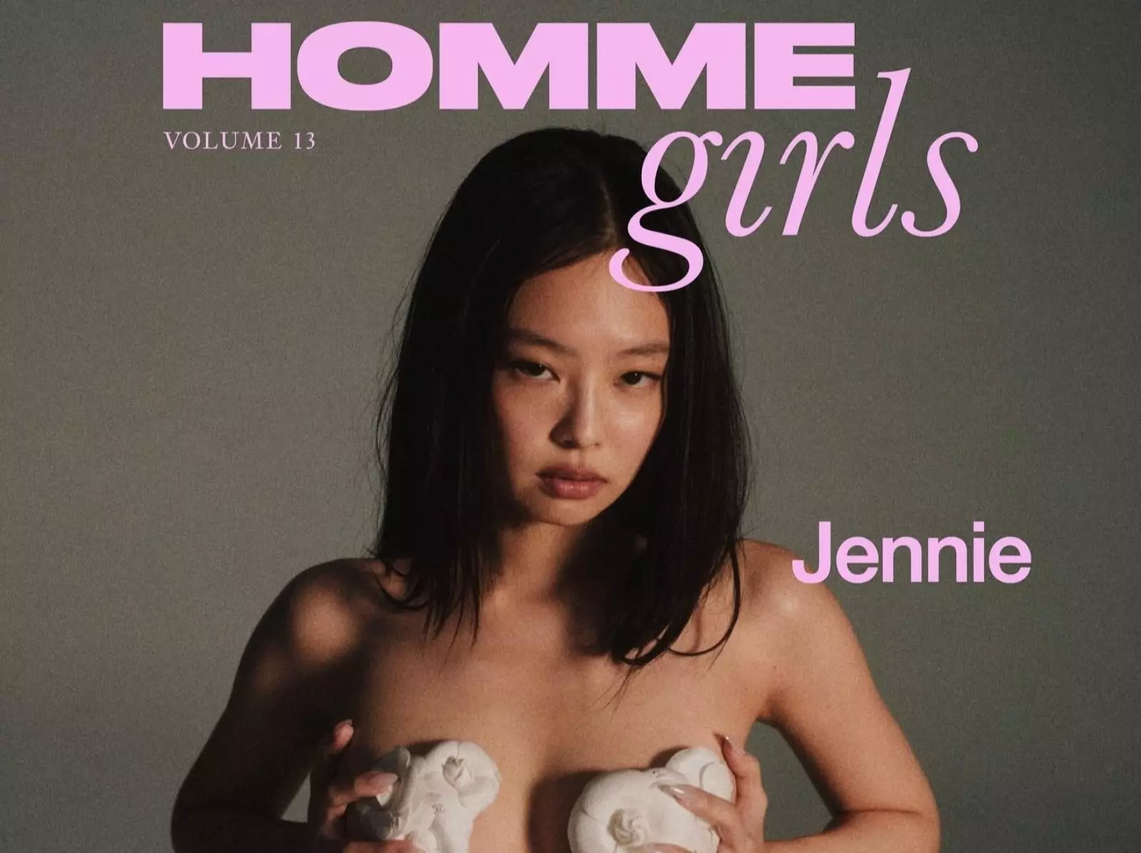 BLACKPINK Jennie 身高 163 公分裸上身登時尚雜誌封面！金社長性感尺度真的沒有極限～