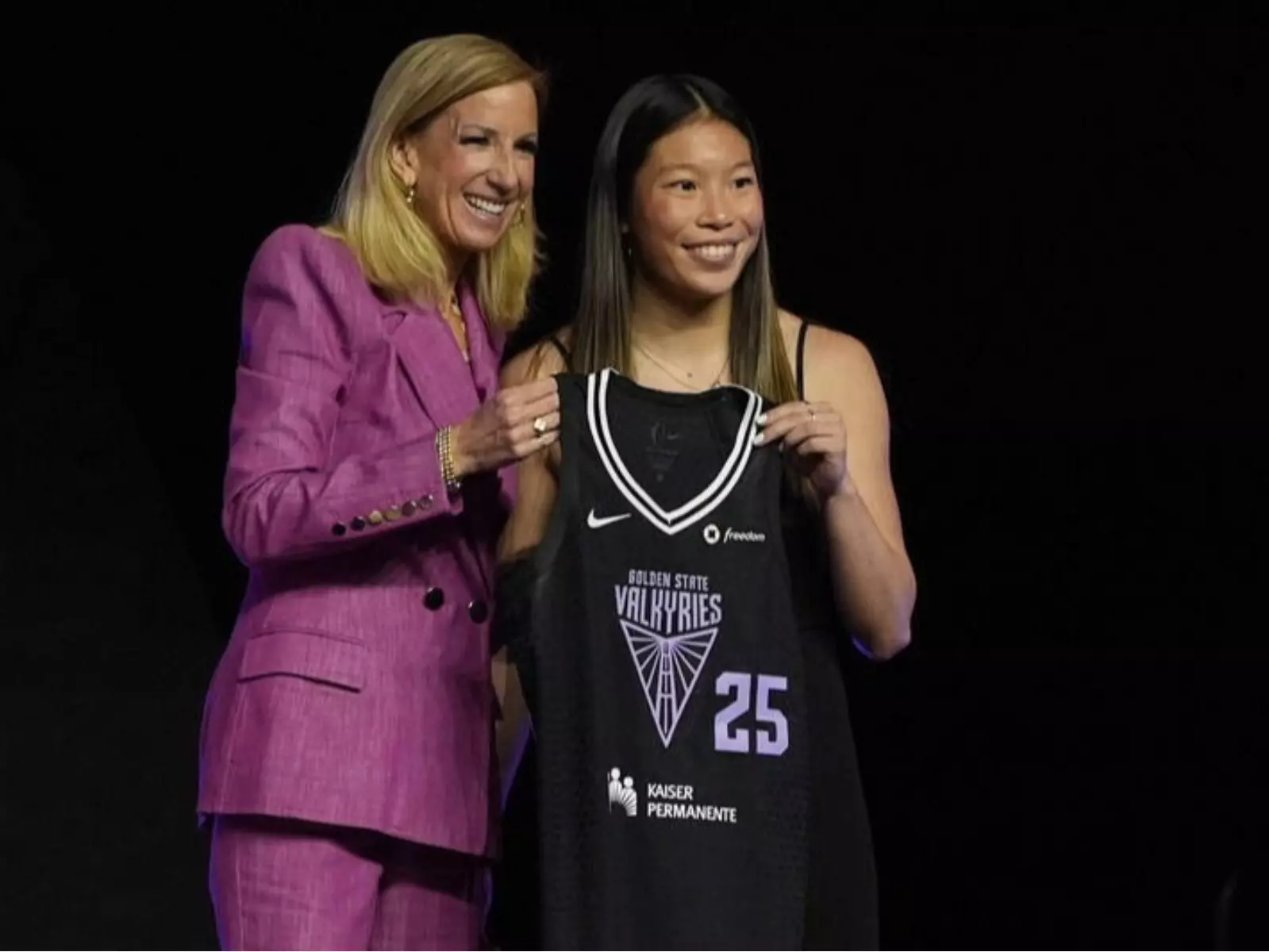 陳凱玲 WNBA 選秀被金州女武神隊所選，台裔球員第一人！