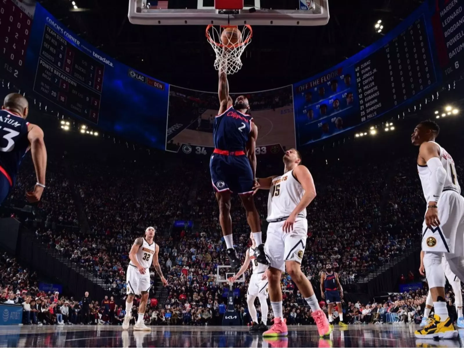 NBA／快艇擊敗金塊系列賽逼至搶七大戰！Harden、Kawhi、Powell 三人合攻 79 分！