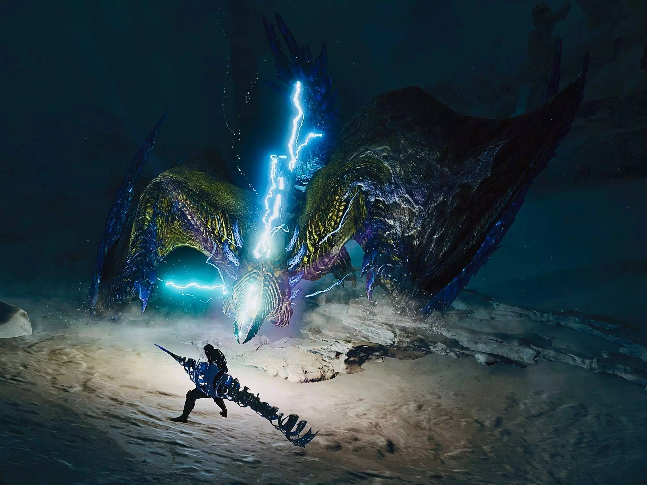 《魔物獵人荒野》歷戰王煌雷龍掀熱潮！高手 3 分台解決，新手貓車連發！