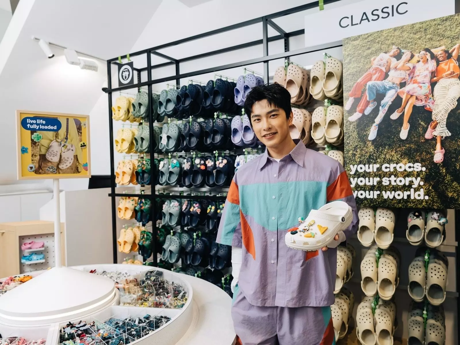 Crocs 西門旗艦店重新開幕！曾敬驊、OZONE 接力登場帥氣助陣！