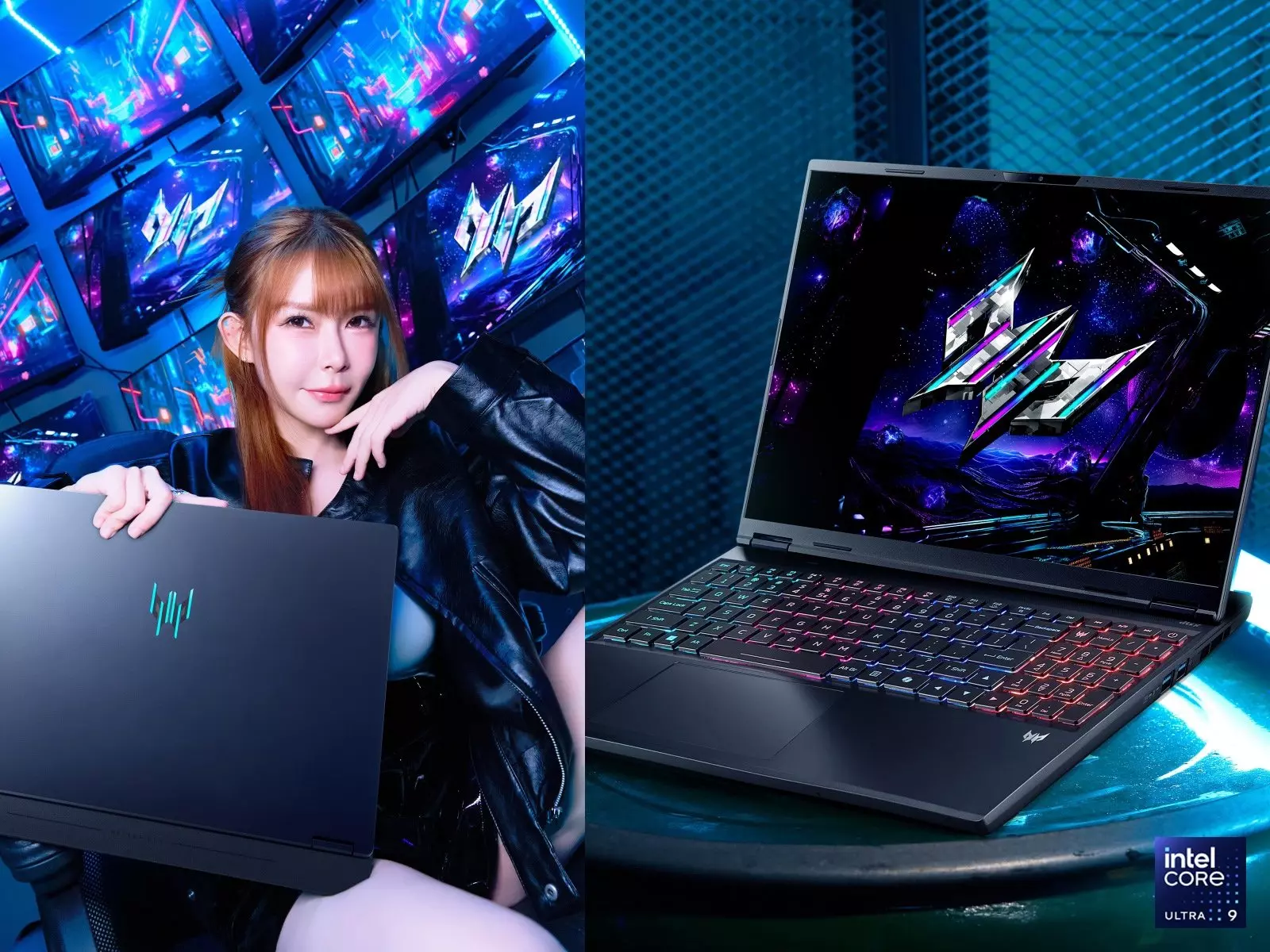 大標：電玩女神阿樂公開戰力裝備：Acer Predator Helios Neo 16S AI！冷競特攻 S，極競潛行，Carry 全場就靠它！
