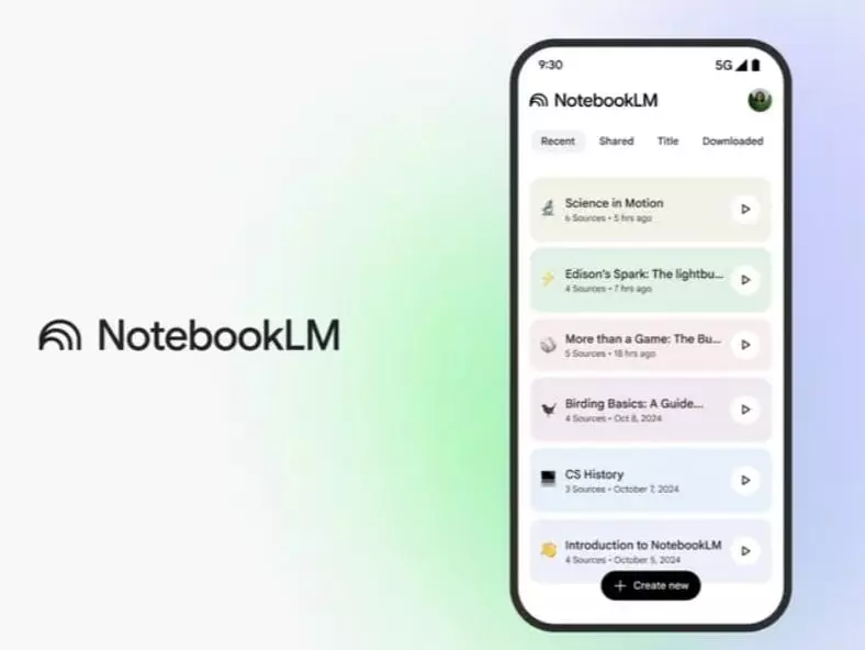 Google NotebookLM 登上 iOS、Android 平台！支援中文、AI Podcast⋯超強筆記功能一次看！