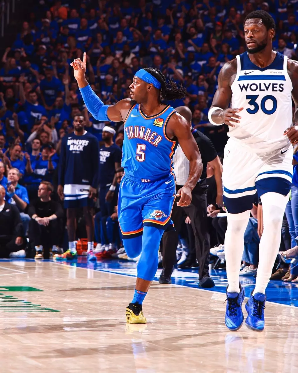 NBA／雷霆擊敗灰狼系列賽二連勝！SGA 再轟 38 分展現 MVP 風範！