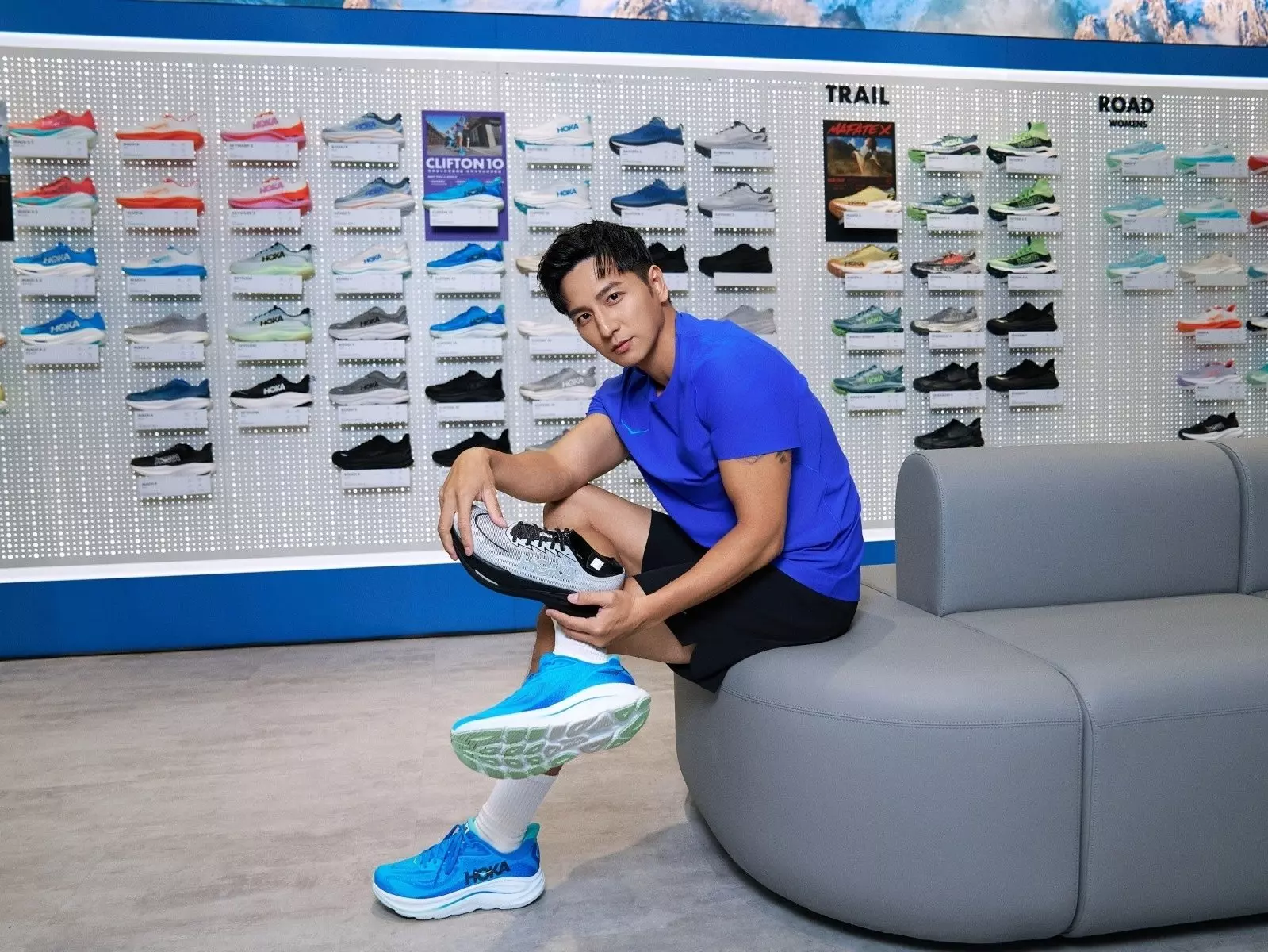 HOKA 大巨蛋遠東 Garden City 門市開幕！店內介紹＆獨賣鞋款一覽、楊奇煜驚喜現身領跑！