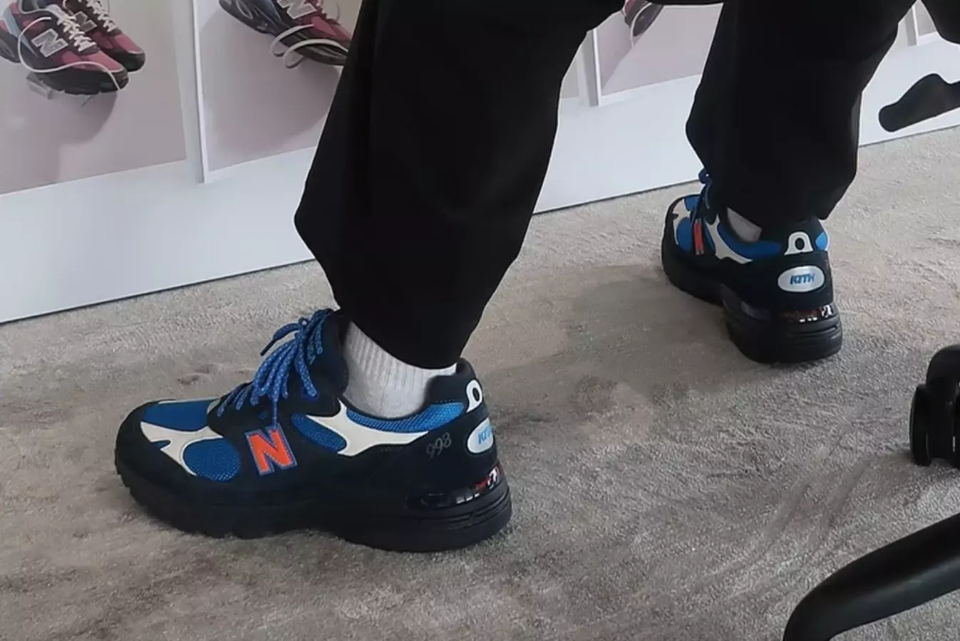 Kith x New Balance 993 全新聯名率先公開，滿滿 NBA 尼克隊元素注入！