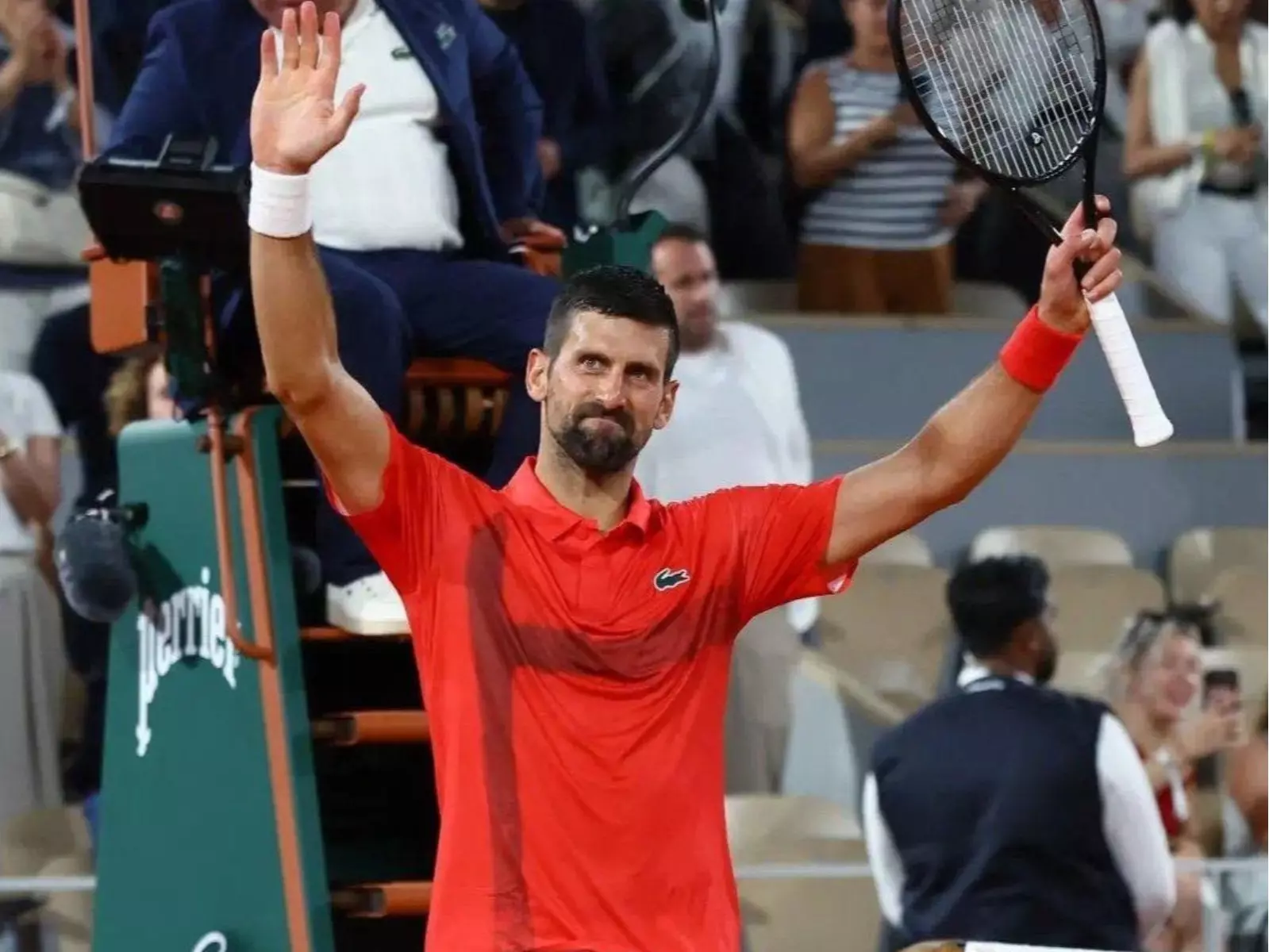 法網／38 歲 Novak Djokovic 強勢晉級男單 4 強，寫下 57 年最老紀錄！