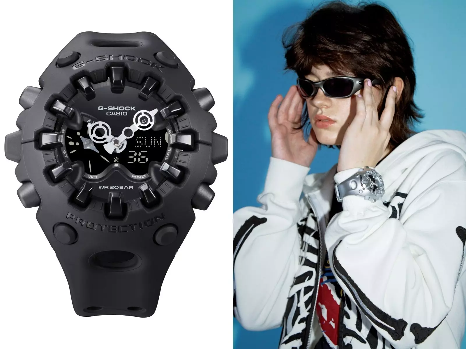 G-SHOCK GA-V01引爆Y3K時尚戰鬥力，嶄新結構搭配搶眼色彩掀起視覺新風暴