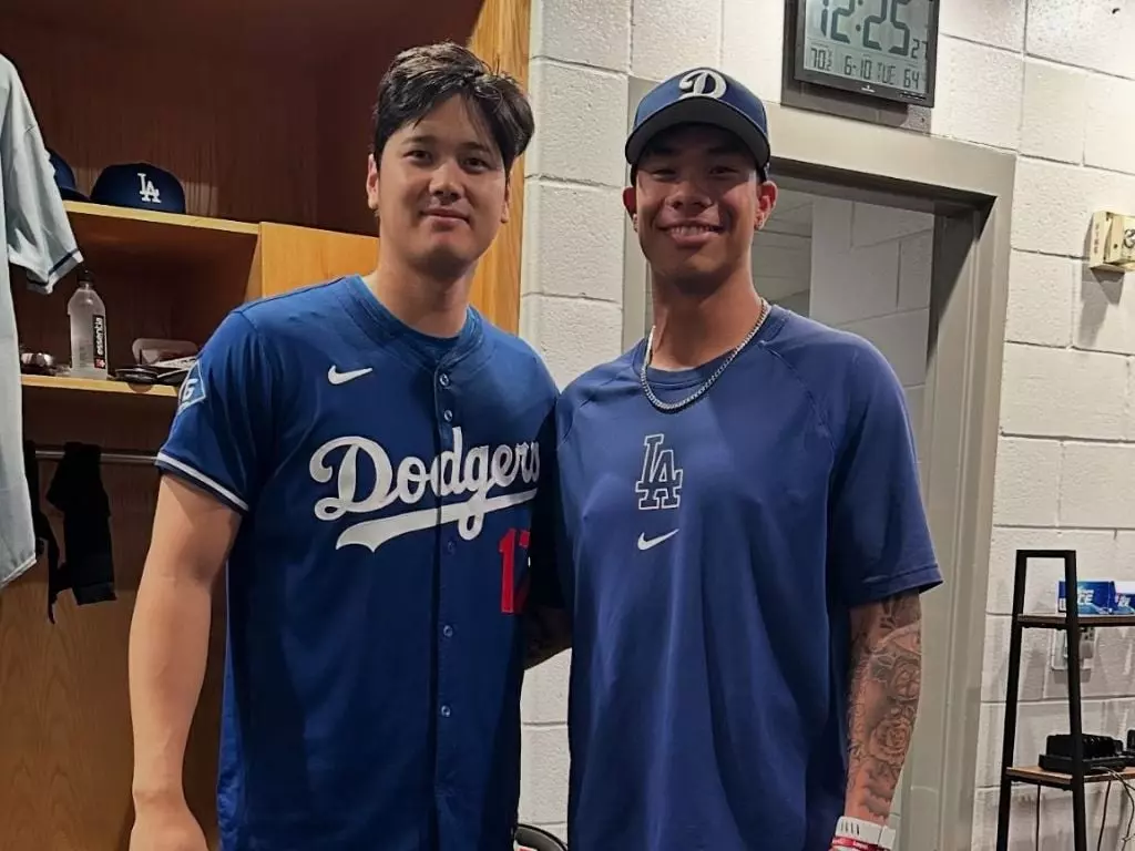 MLB／台灣旅美小將柯敬賢對決大谷翔平！興奮曬合照喊：「新成就解鎖」！