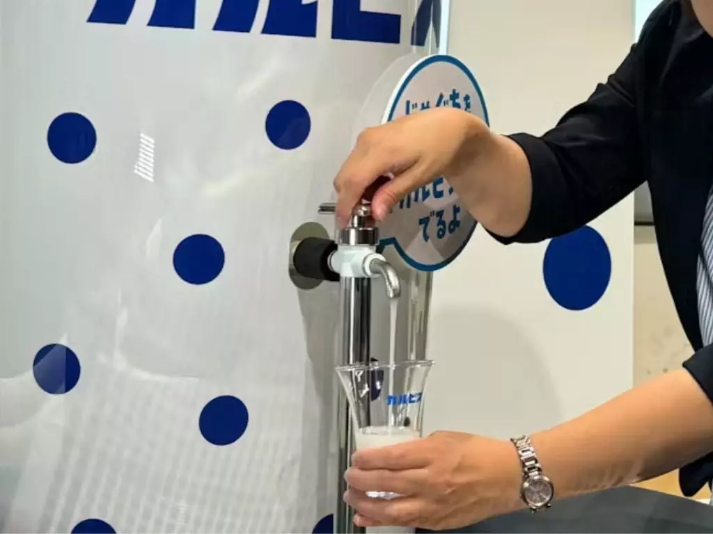 日本「可爾必思水龍頭」正式啟用！設置地點曝光！