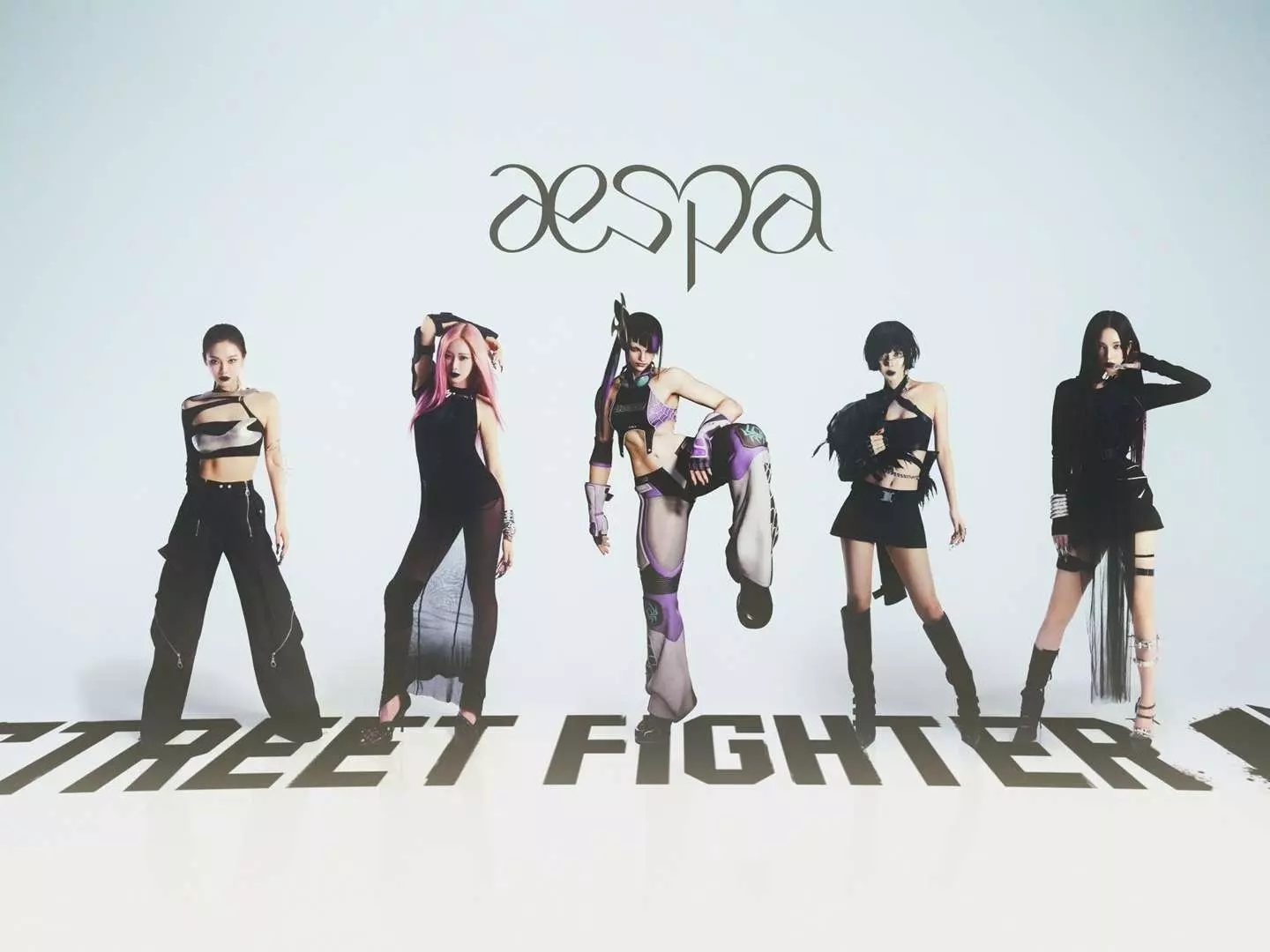 《快打旋風6》x aespa 聯名造型登場！「蛛俐」合作炫彩服裝限時開賣！