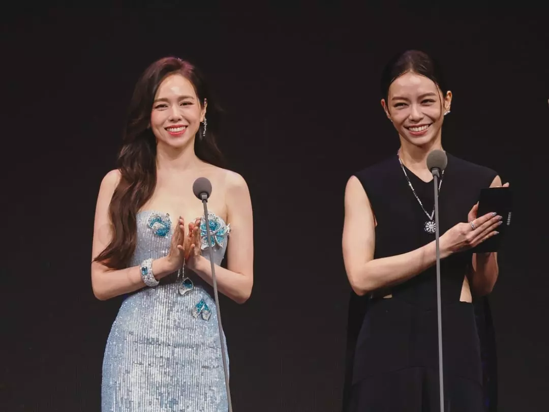宋芸樺、夏于喬台北電影節紅毯同框！雙胞胎臉引熱議：「要不要確認族譜」