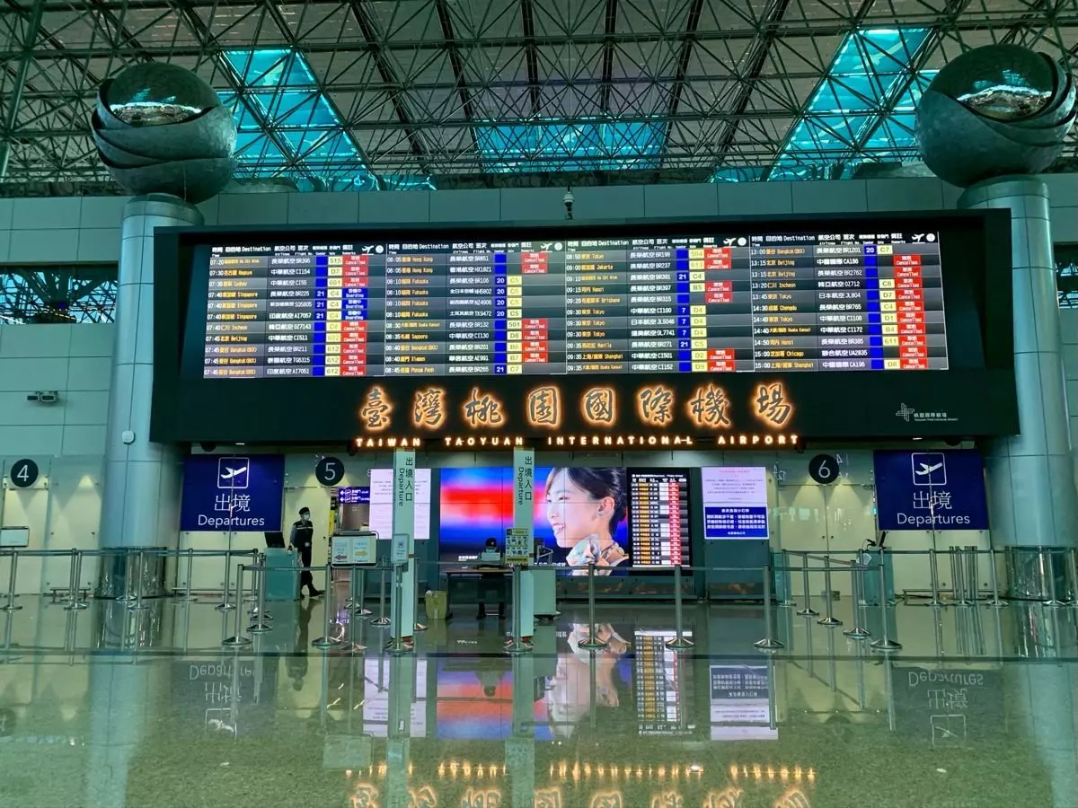 桃園機場配合漢光 41 演習實施管制！可能受影響時段曝光！