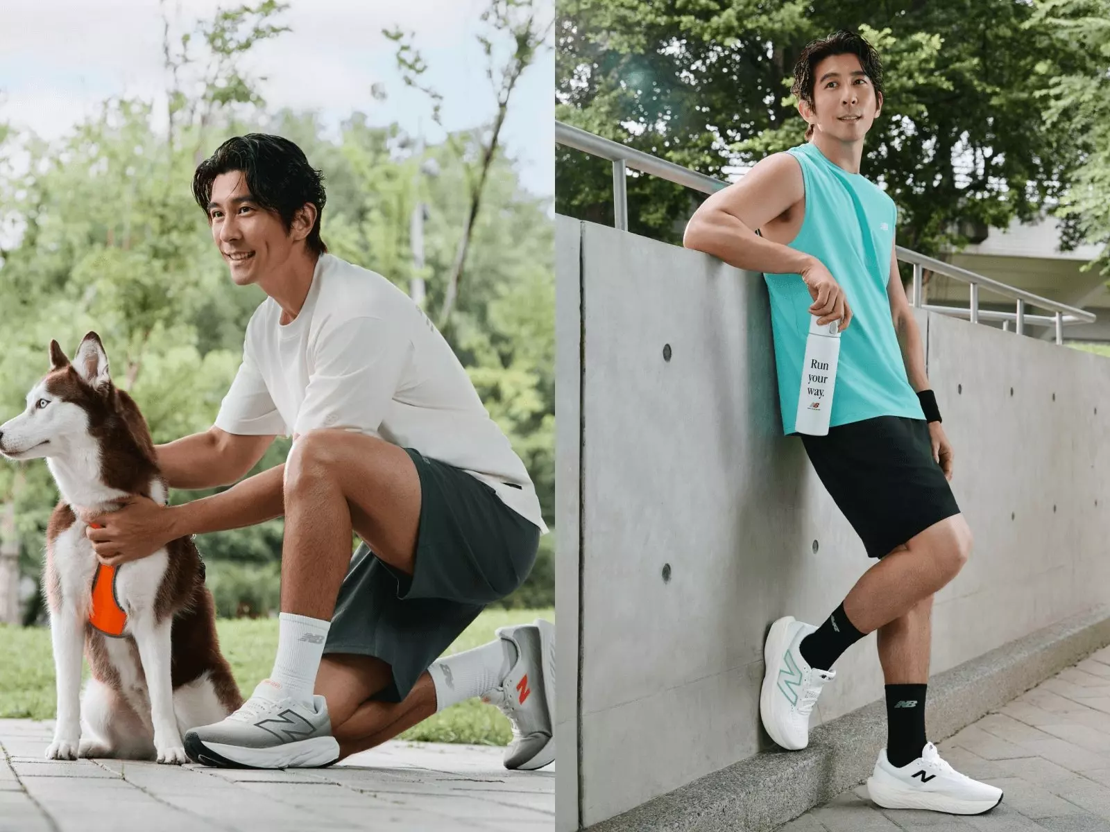 New Balance Fresh Foam X 1080v14 極致緩震科技搭配日常節奏，開啟輕鬆自信的夏日跑旅，運動男星修杰楷實力演繹，如何自在「跑出軟實力」