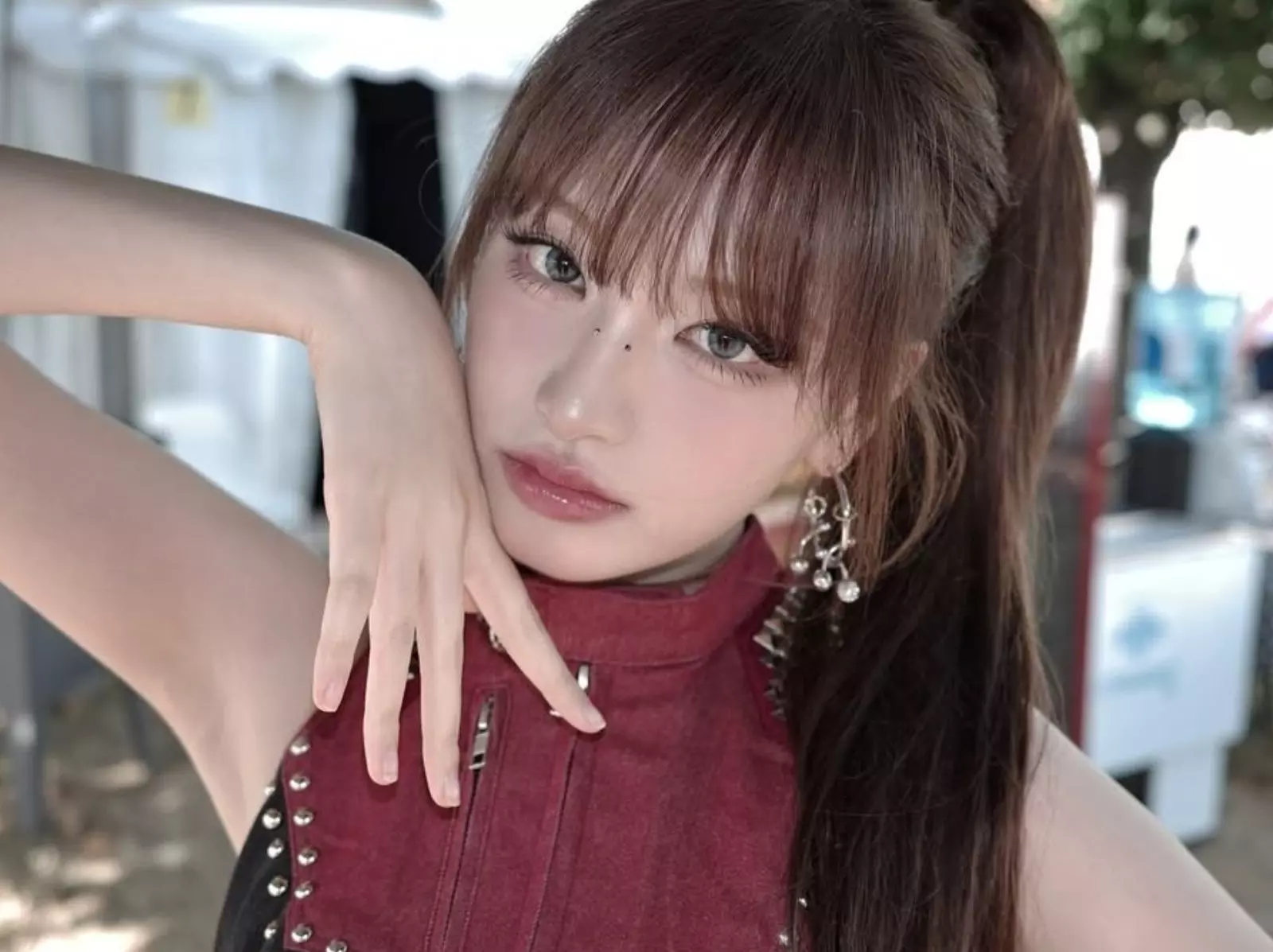 IVE Liz 身高 171 減肥瘦身顏值飆升！Lollapalooza 造型震撼韓網：「根本電玩角色」