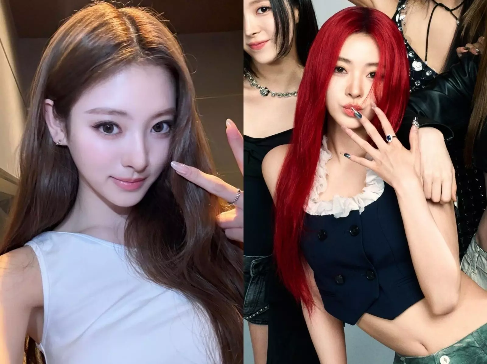 MEOVV Anna 田中杏奈「紅髮造型」曝光！網讚：「K-POP 紅髮女神再加一！」