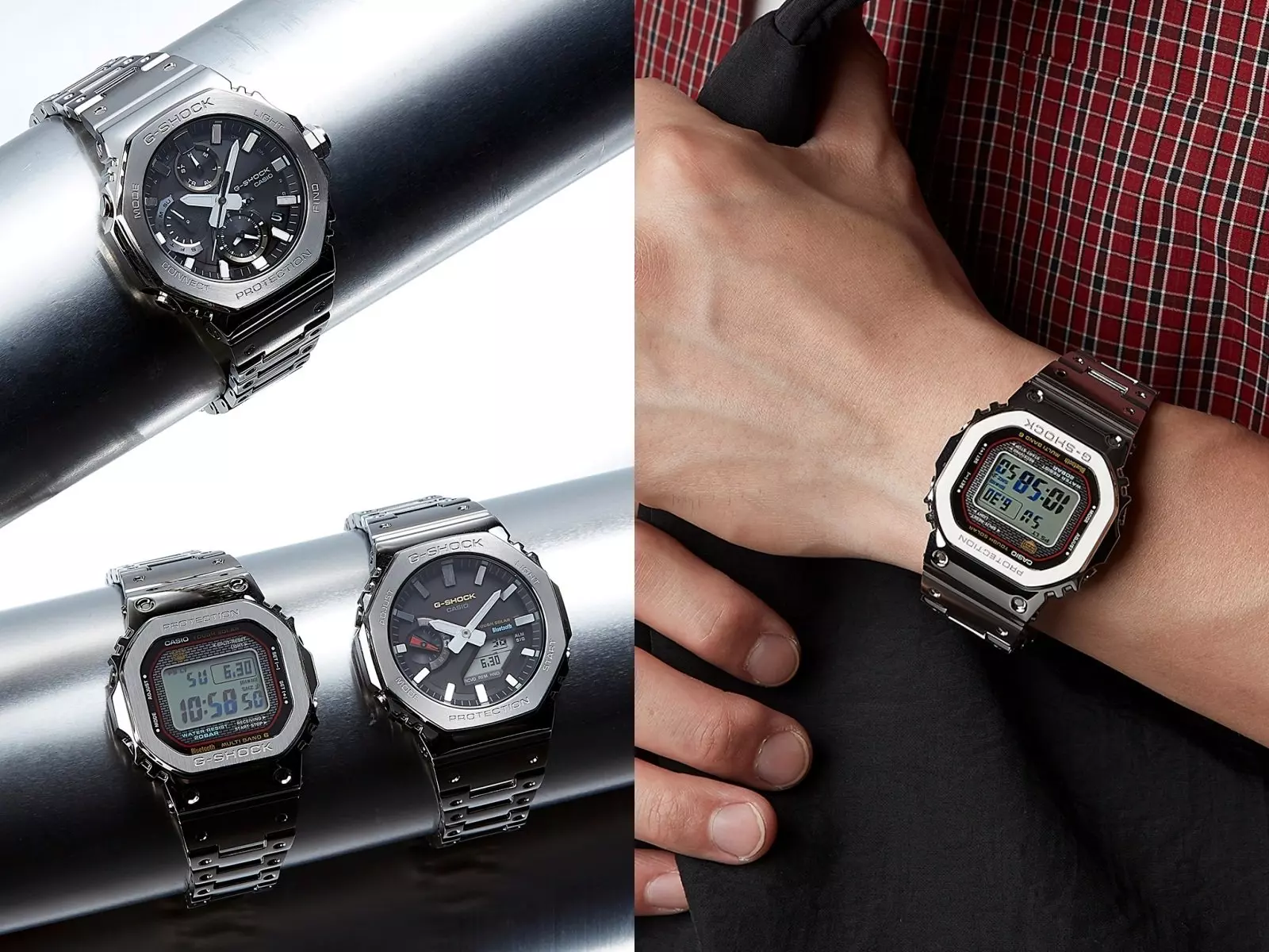 初代 G-SHOCK Full Metal 經典三原色回歸，日本職人精神打造「地表最強」精密工藝金屬錶款！