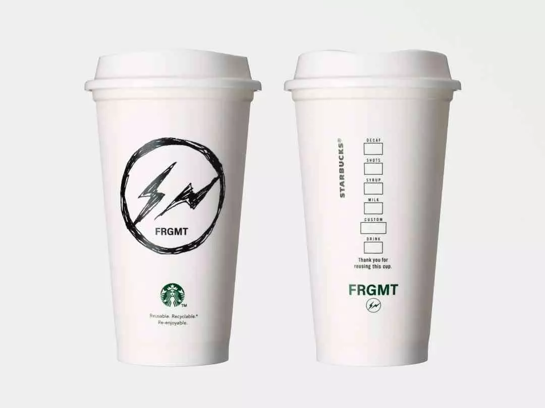 Starbucks 星巴克 x 藤原浩 Fragment Design 聯名登場！BBTEA 特飲、聯名環保杯⋯日本限定開賣！