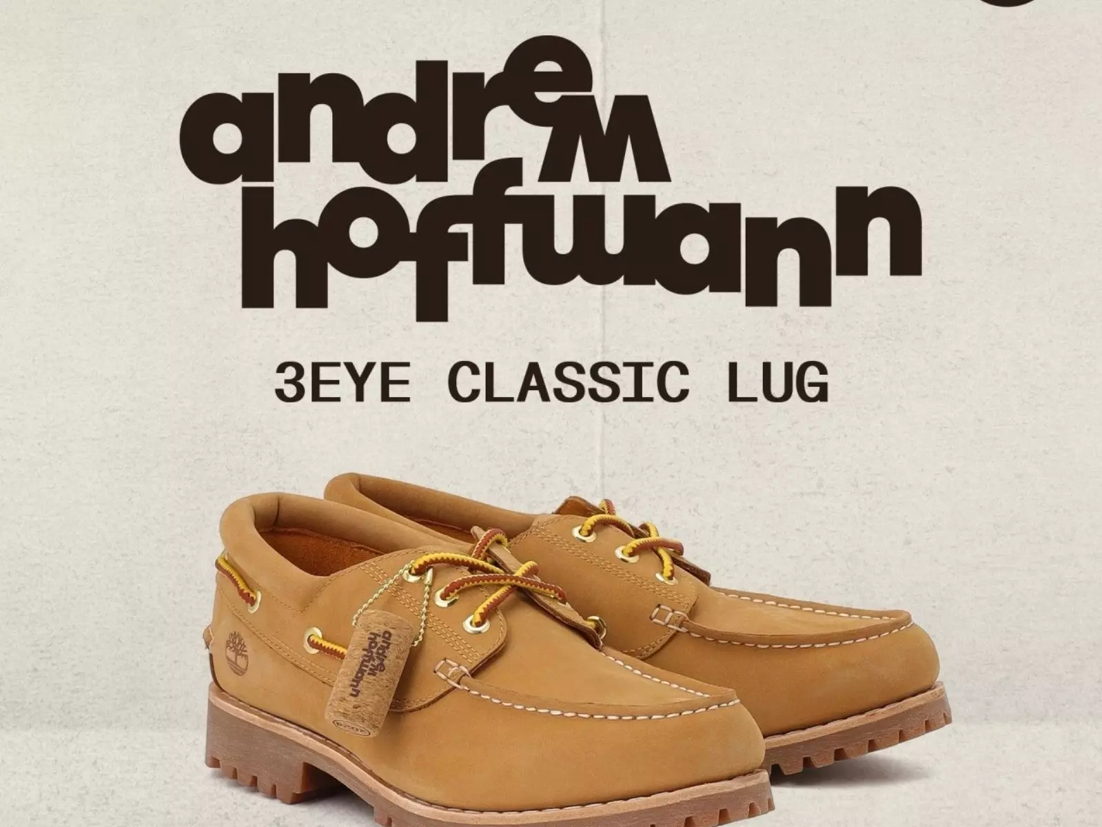 Timberland × andreM hoffwann 全新聯名台灣發售公開，黃靴＋經典船鞋外型簡直絕配！