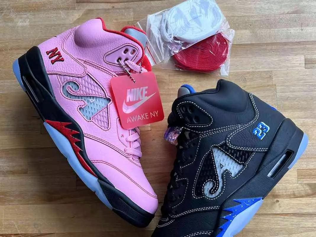 Awake NY x Air Jordan 5 雙配色重磅登場！完整細節＆發售時間一次看！
