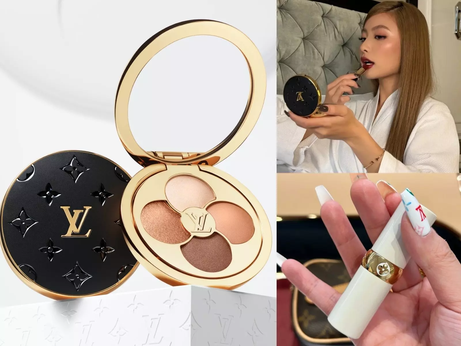 LV／Louis Vuitton 路易威登彩妝必買清單指南亮點解析！哪裡買、口紅潤唇膏、眼影盤價格、色號一次看！