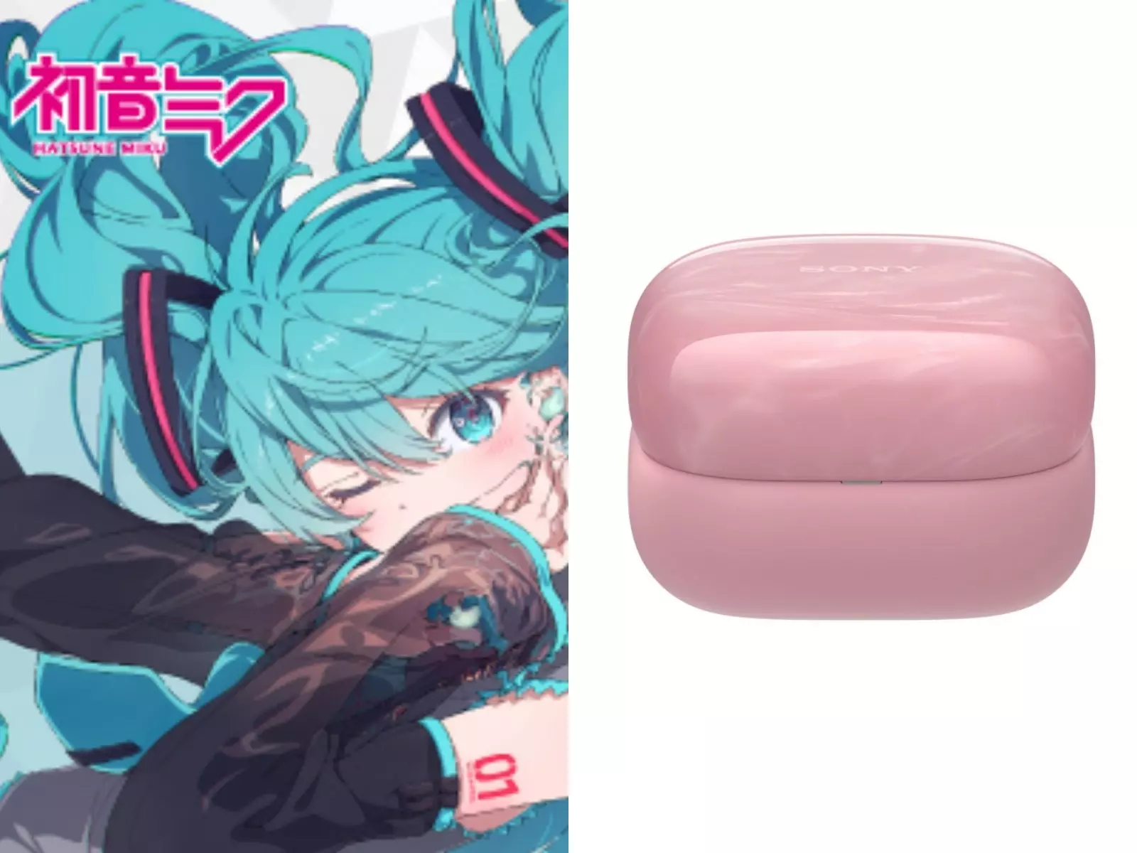 Sony LinkBuds Fit 合作日本人氣虛擬歌手初音未來推出限量合作版