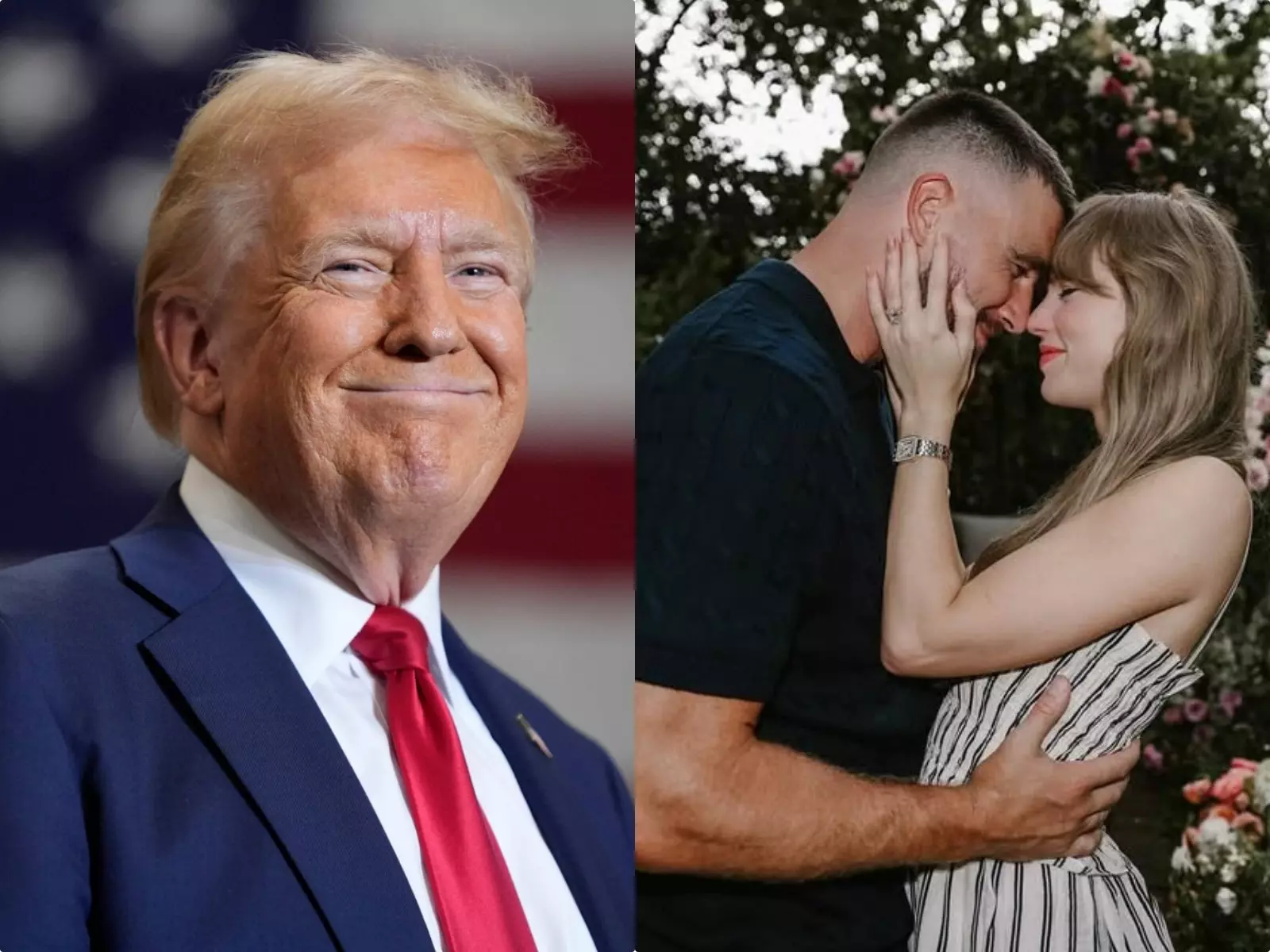泰勒絲 Taylor Swift 與男友 Travis Kelce 訂婚！宿敵川普態度轉彎「脫口祝福」！