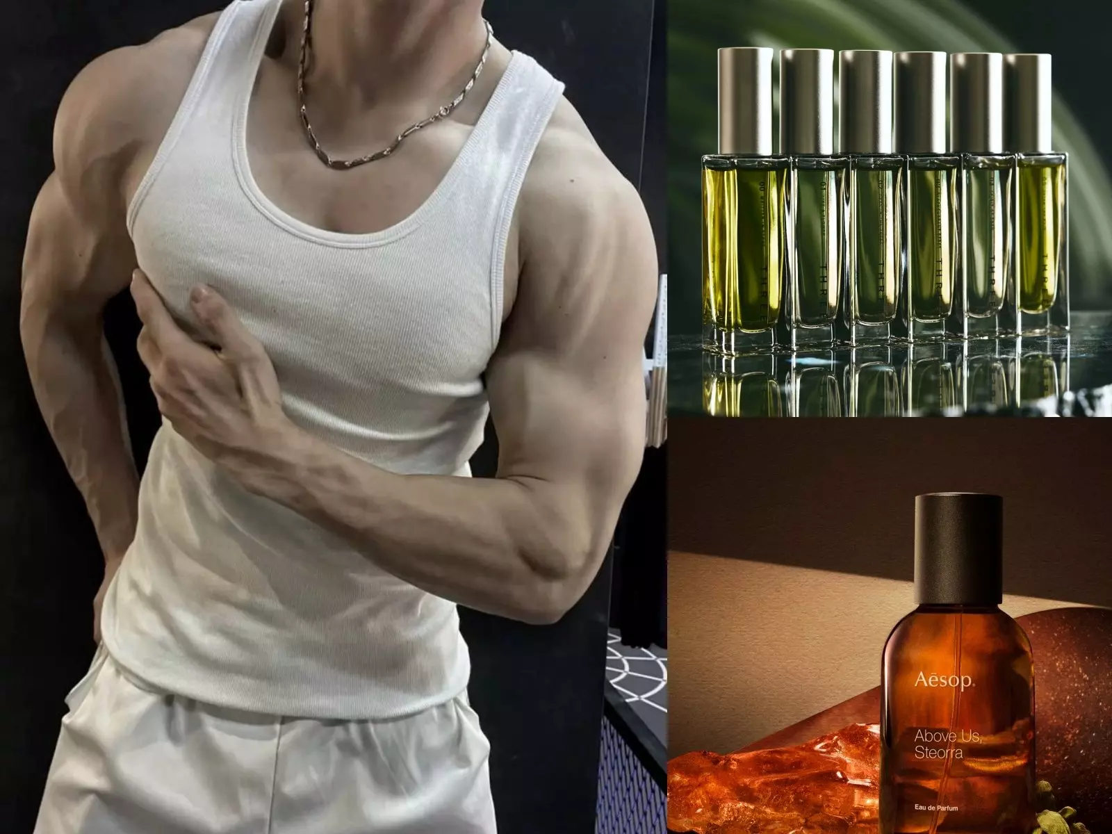 男性香水必收指南｜噴灑技巧、疊香秘訣與推薦香水清單：THREE 精油淡香水、Aesop 蒼穹之上引香水！