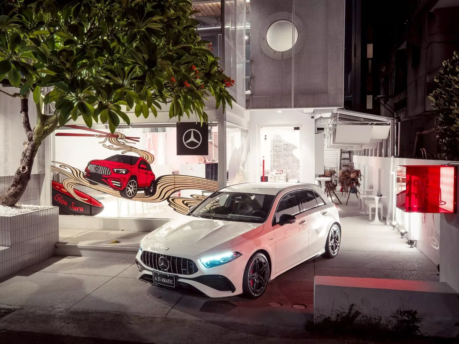 Mercedes-Benz 聯手台中最潮麵吧 Glou Suru 打造「星選擇套餐」！為全新進化豪華小型車獻上時髦味覺體驗！