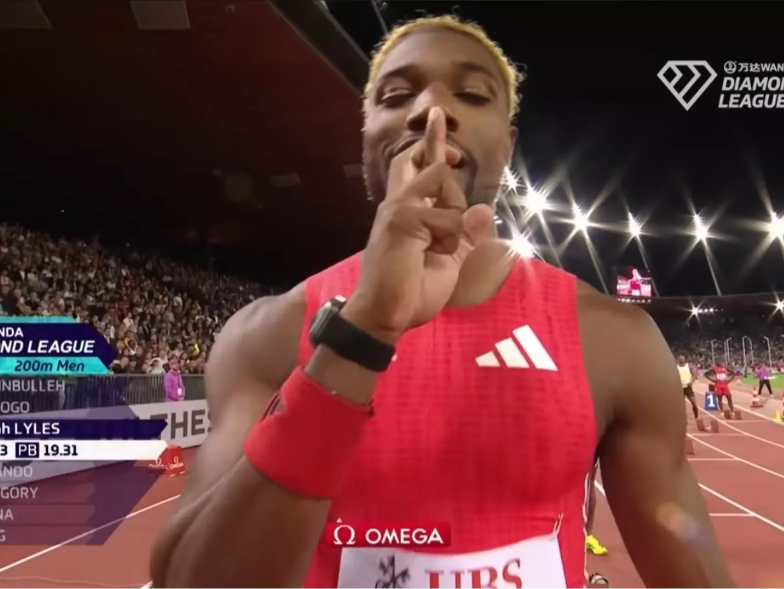 Noah Lyles 五條悟「無量空處」領域展開！0.02 秒極限逆轉摘冠締造史無前例六冠王霸業！