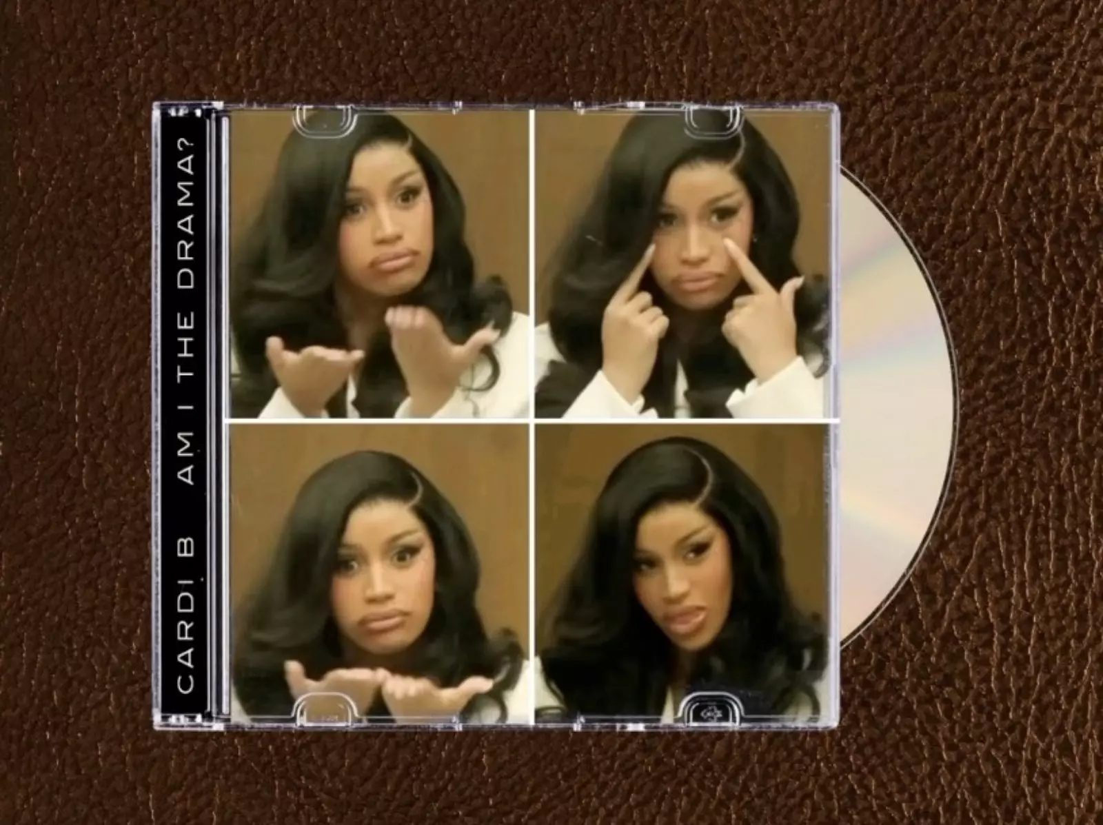 Cardi B 迷因照成　《Am I the Drama?》專輯封面，「法庭特別版」即將推出！