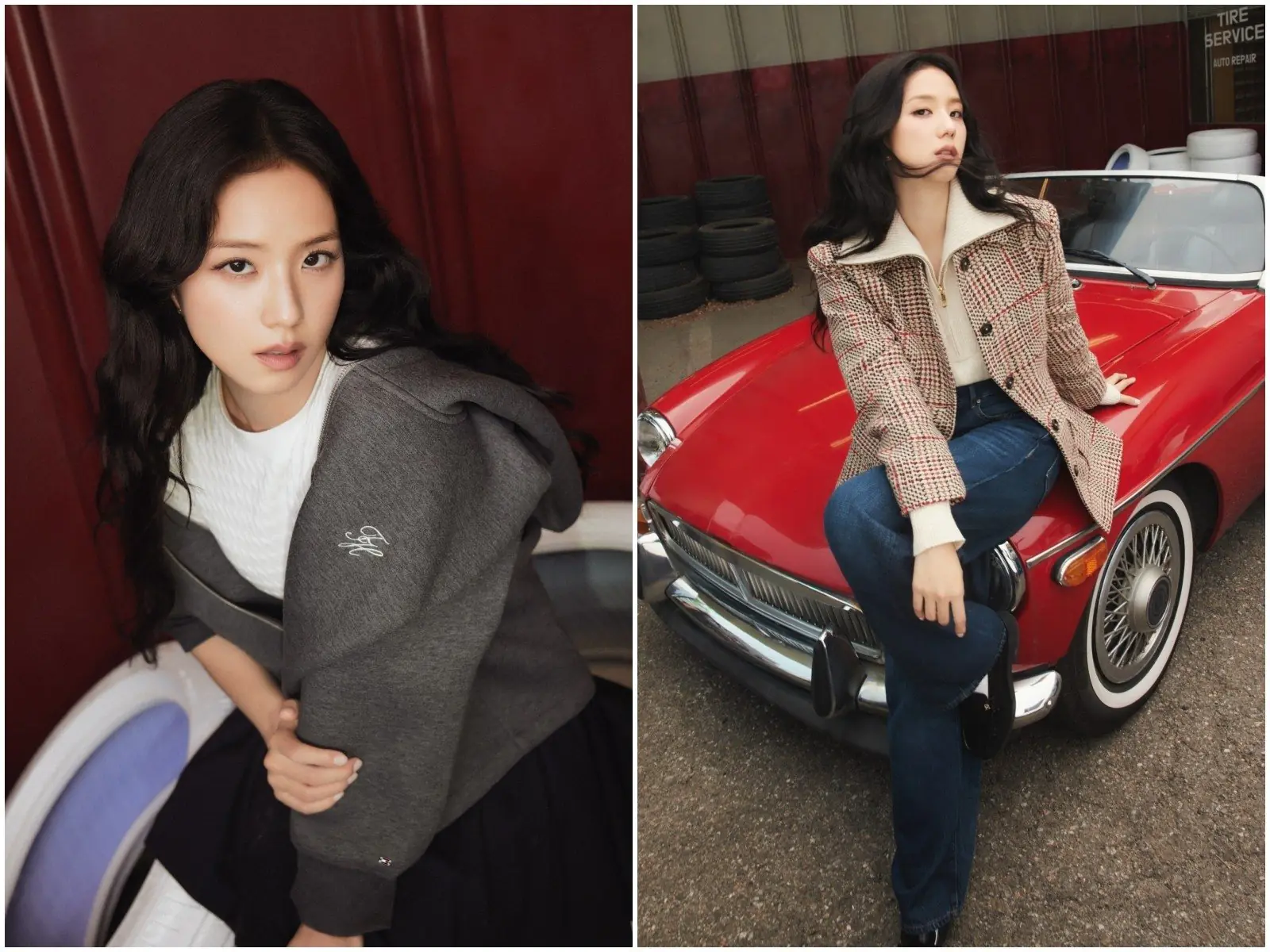 TOMMY HILFIGER 2025 年秋季形象廣告將經典美式風格帶進賽車場 並由 JISOO 領銜全新主題「Hilfiger 賽車俱樂部」