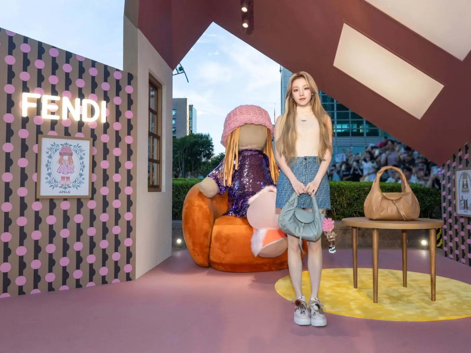 i-dle 宋雨琦現身台北 Fendi BFF House 活動！親曝回歸消息引熱議！