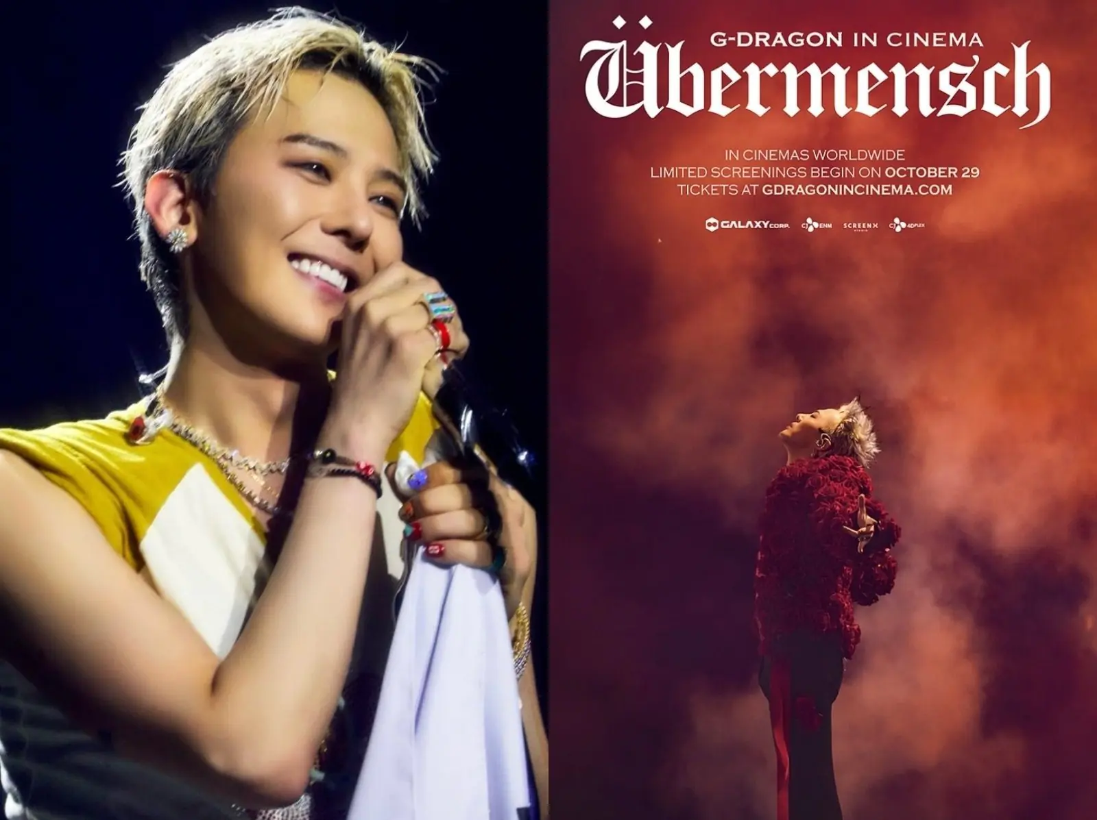 GD 權志龍演唱會電影 10 月台灣上映，搶票時間快筆記！