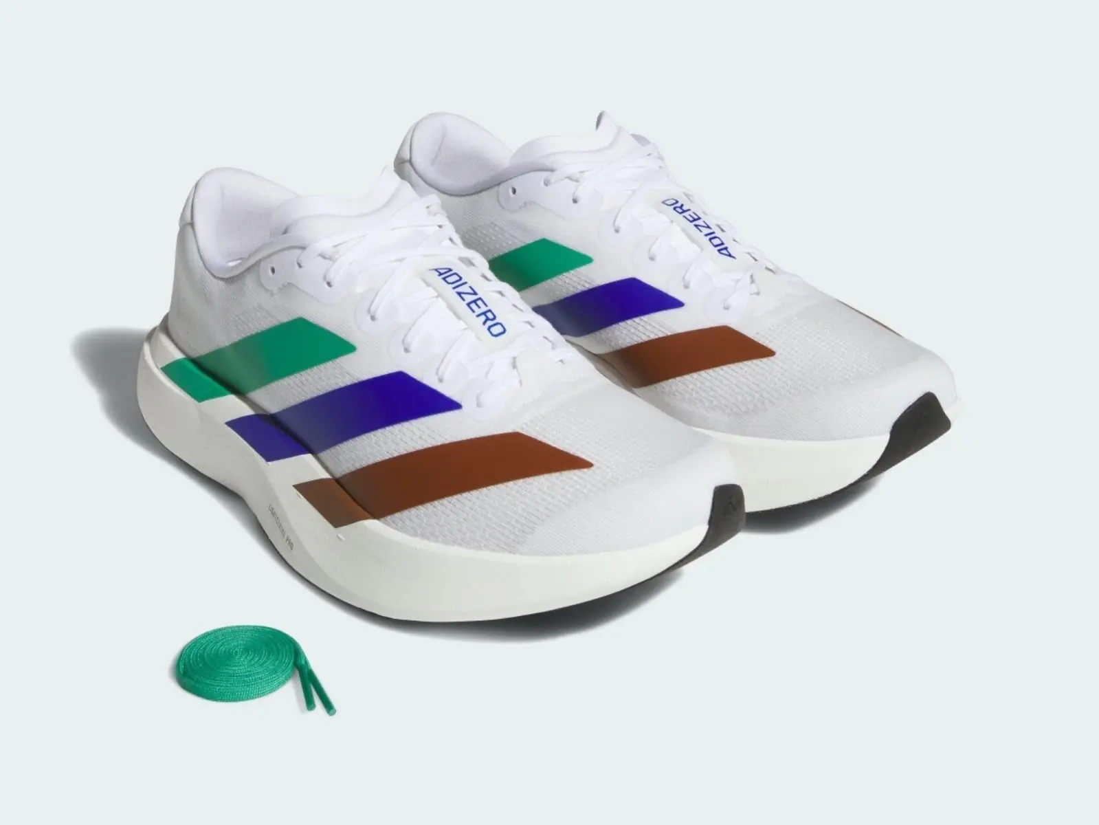 Pharrell Williams x adidas Adizero EVO SL Earth 跑鞋發表！菲董美學注入讓你日常跑步也時尚！