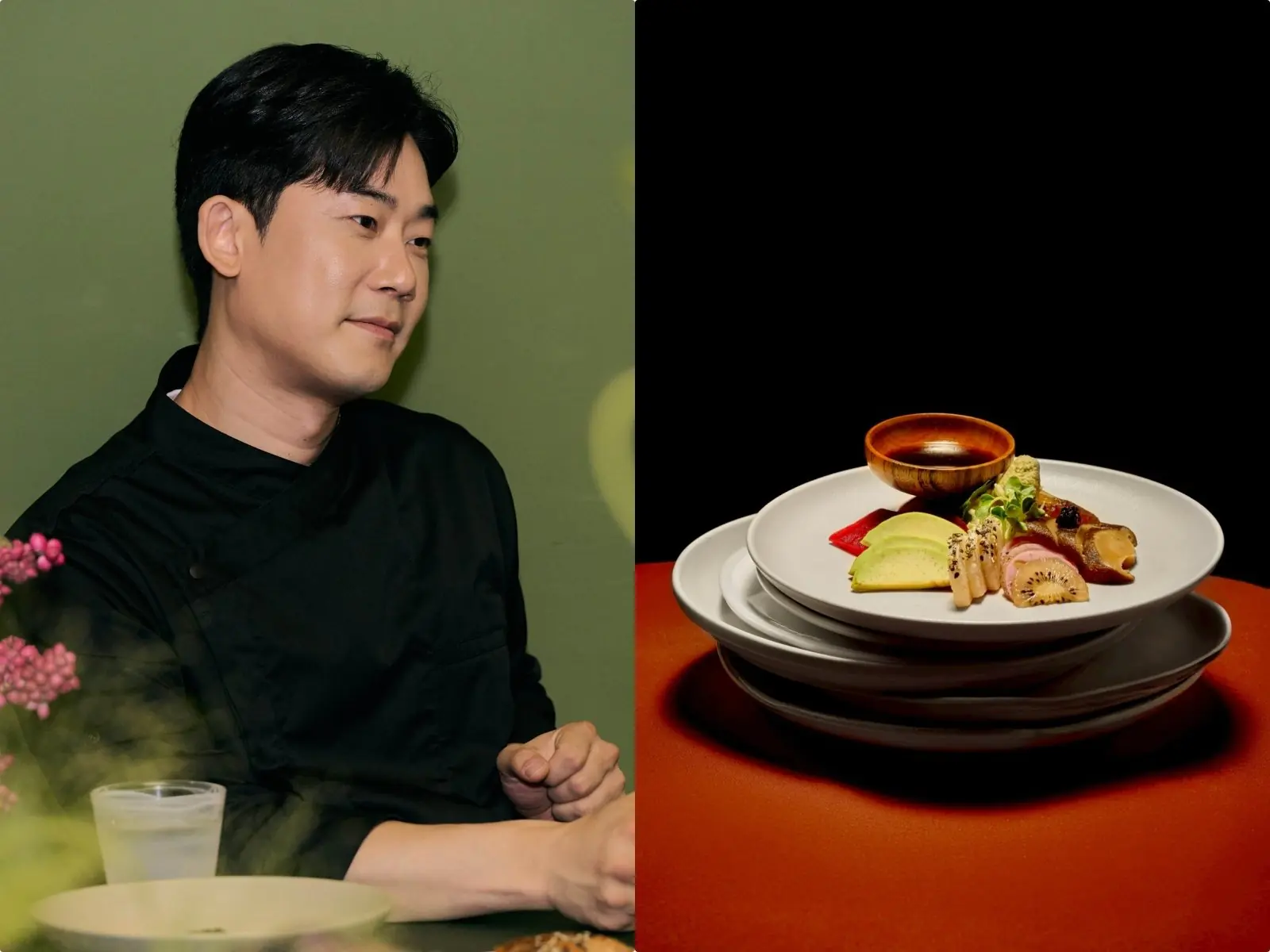 嵩 sung  ×《黑白大廚》林熙元打造「有形無界」味覺詩篇！TWICE 子瑜驚豔同款素食生魚片台灣也吃得到！