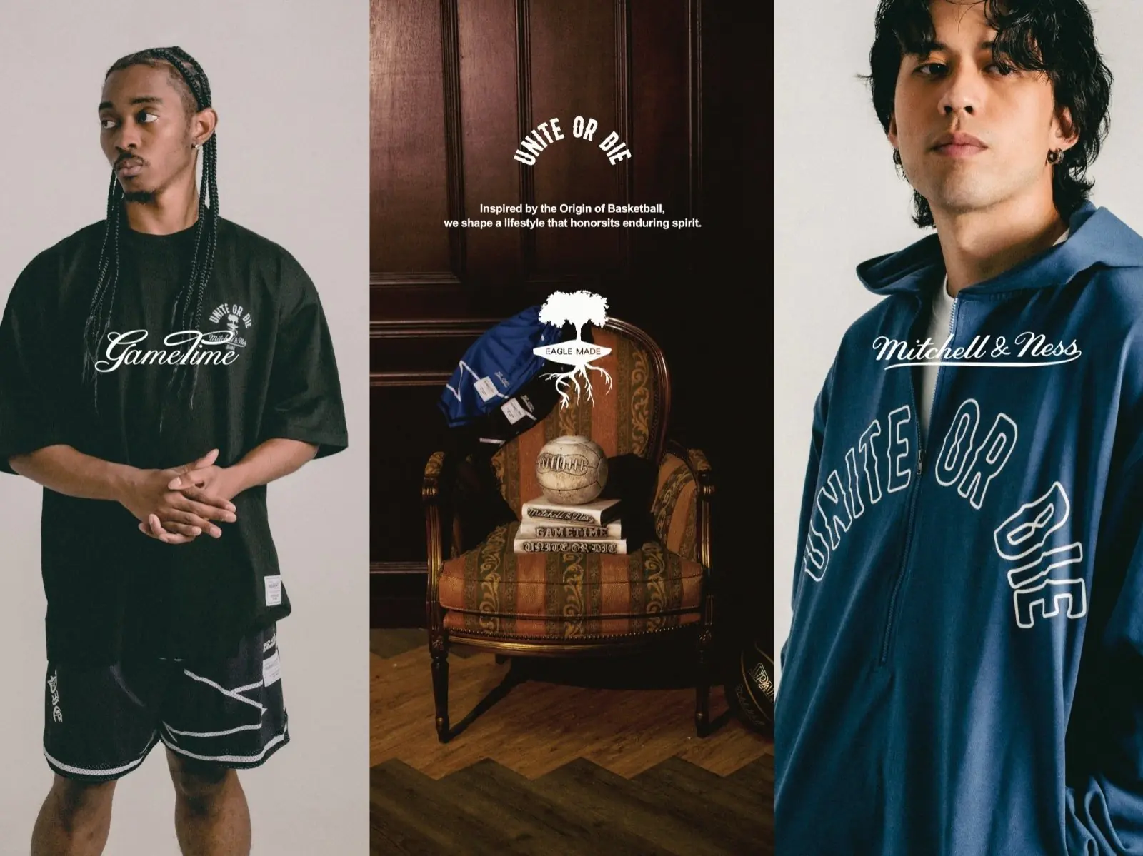 台美籃球文化與工藝的三方聯名！Mitchell & Ness x GAMETIME x Eagle Made 誕生