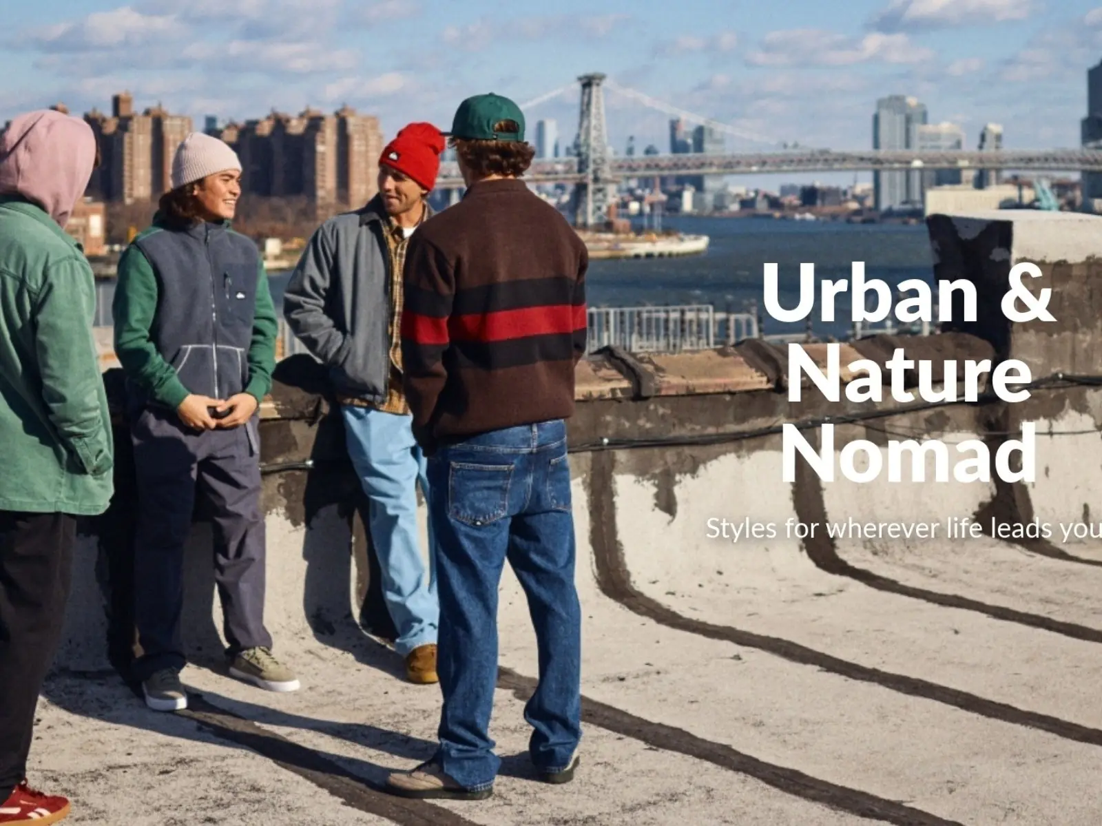 QUIKSILVER推出秋冬新品「Urban & Nature Nomad」系列， 搭配週年慶限時優惠！