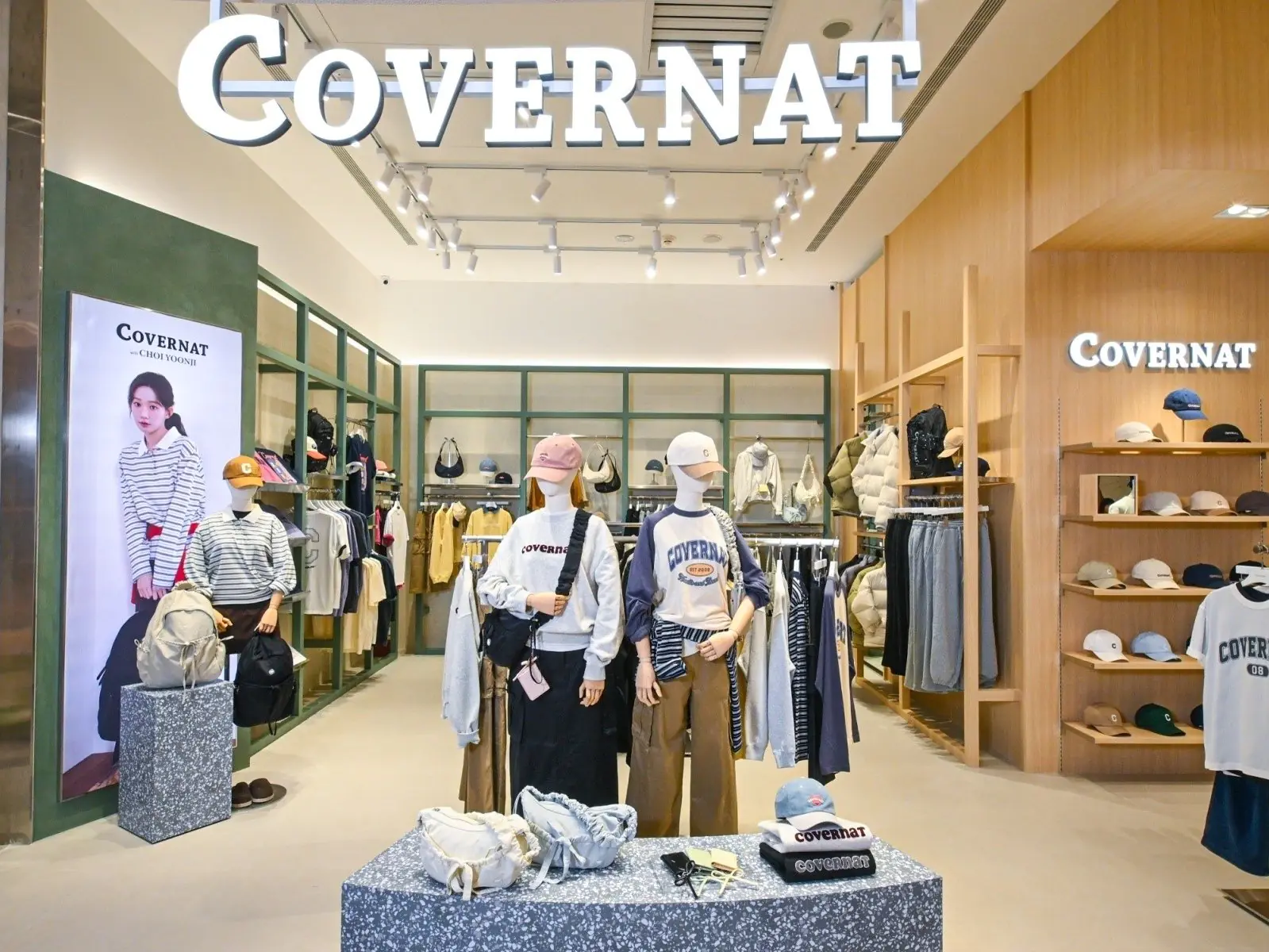 COVERNAT 台灣首店正式插旗信義微風南山！SOOBIN、崔允智⋯人氣韓星同款都買得到！