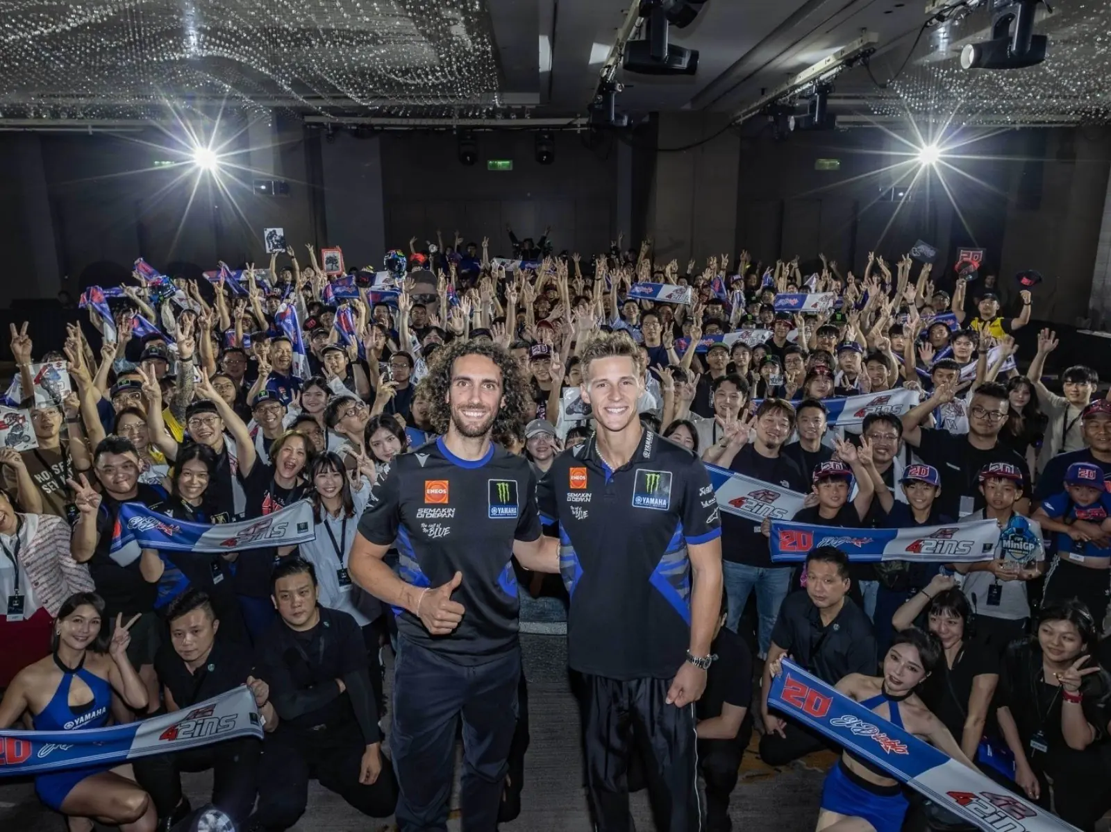 Quartararo & Rins 台灣快閃粉絲見面會