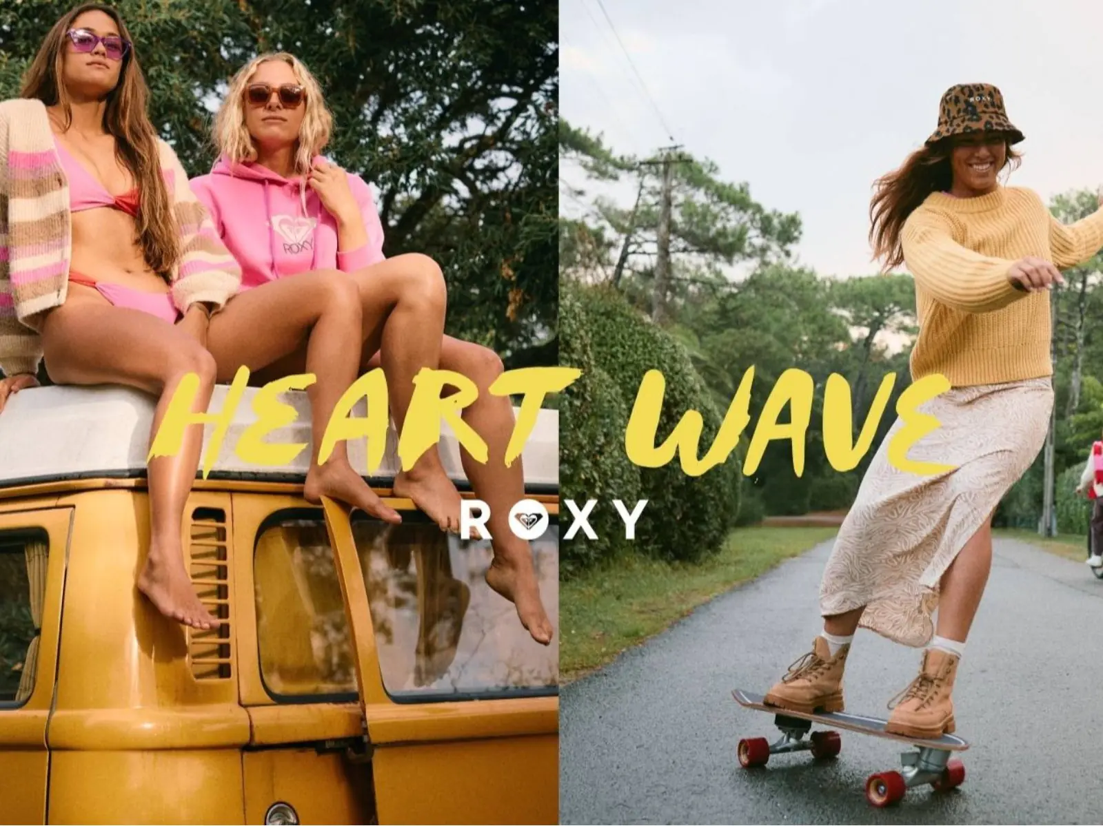 ROXY秋冬新品『Heart Wave』系列上市，週年慶優惠同步推出！
